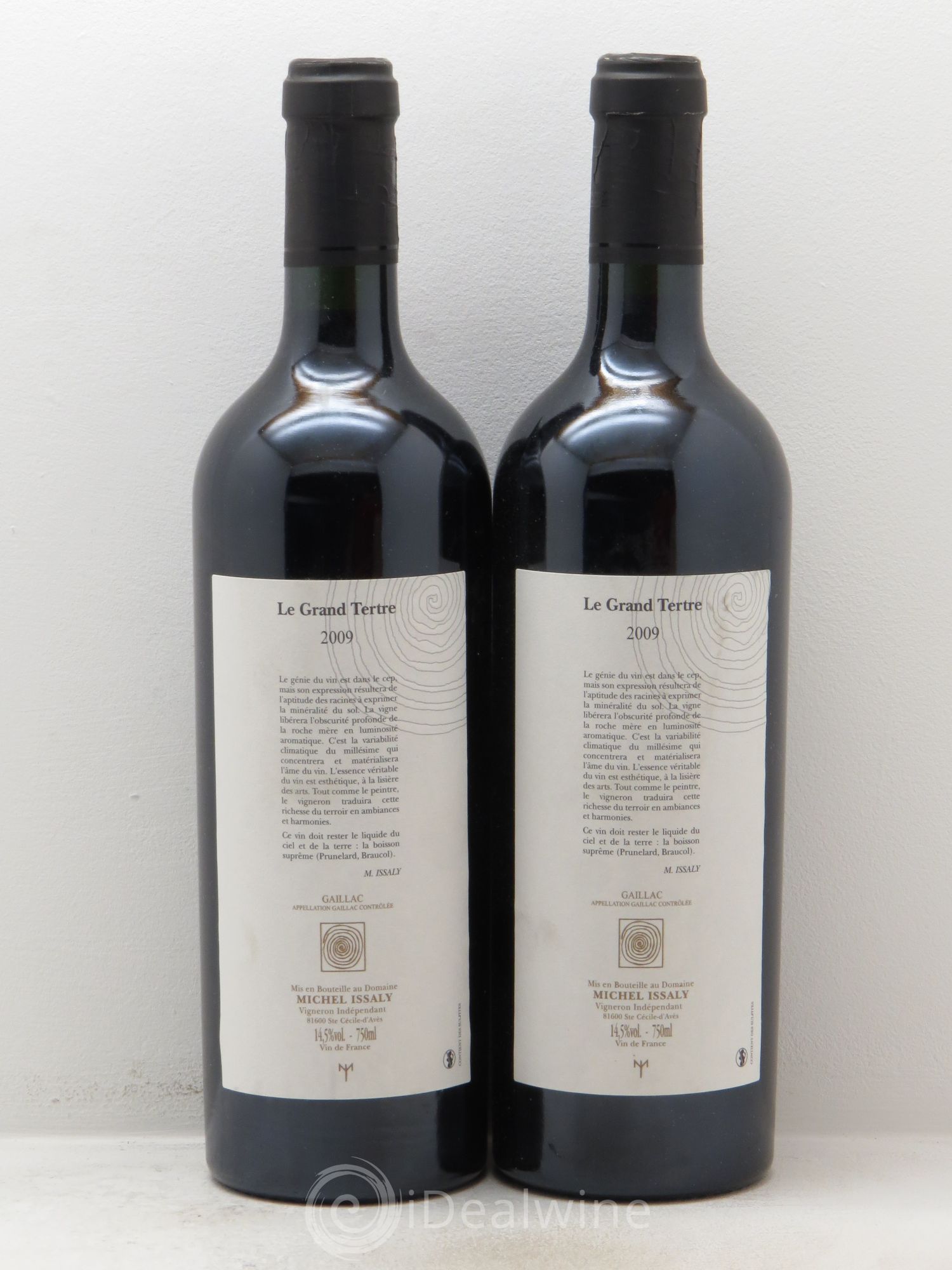 Sud-Ouest Gaillac Domaine de la Ramaye Grand Tertre 2009 - Posten von 2 Flaschen - 0