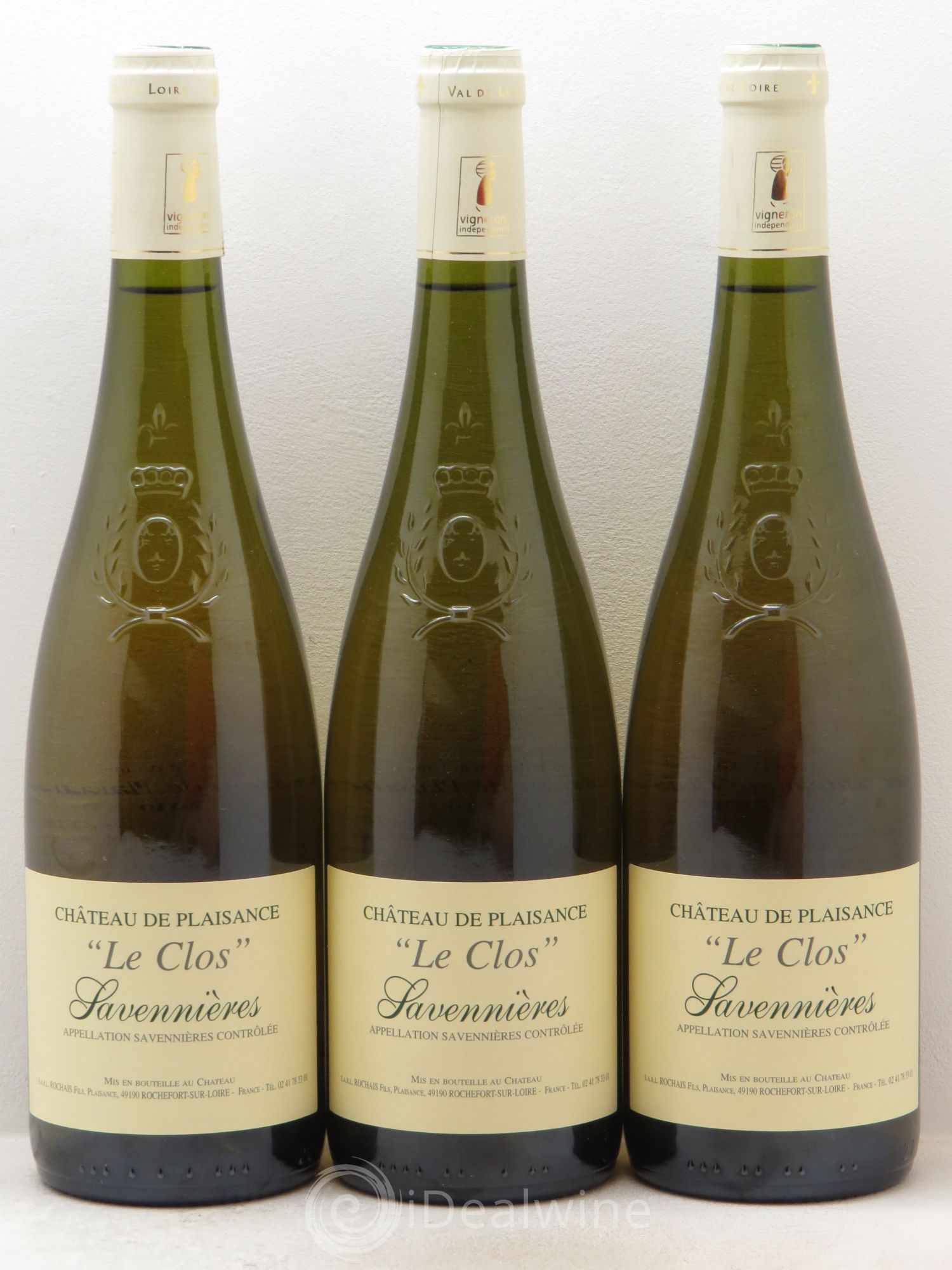 Savennières Le Clos 2010 - Lot de 3 bouteilles - 0