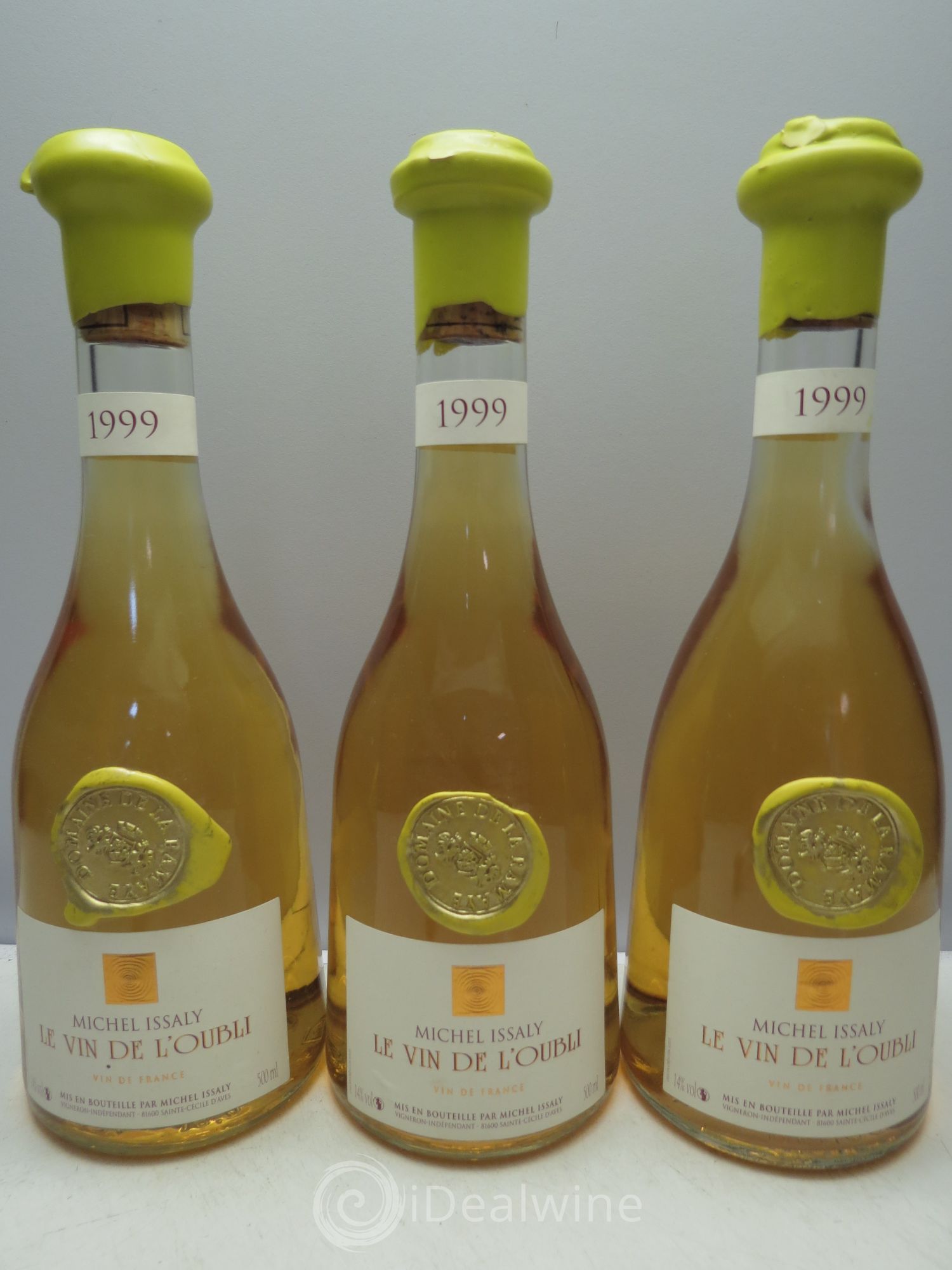 Vin de France Vin de L'Oubli Domaine de la Ramaye (50cl) 1999 - Posten von 3 Flaschen - 0