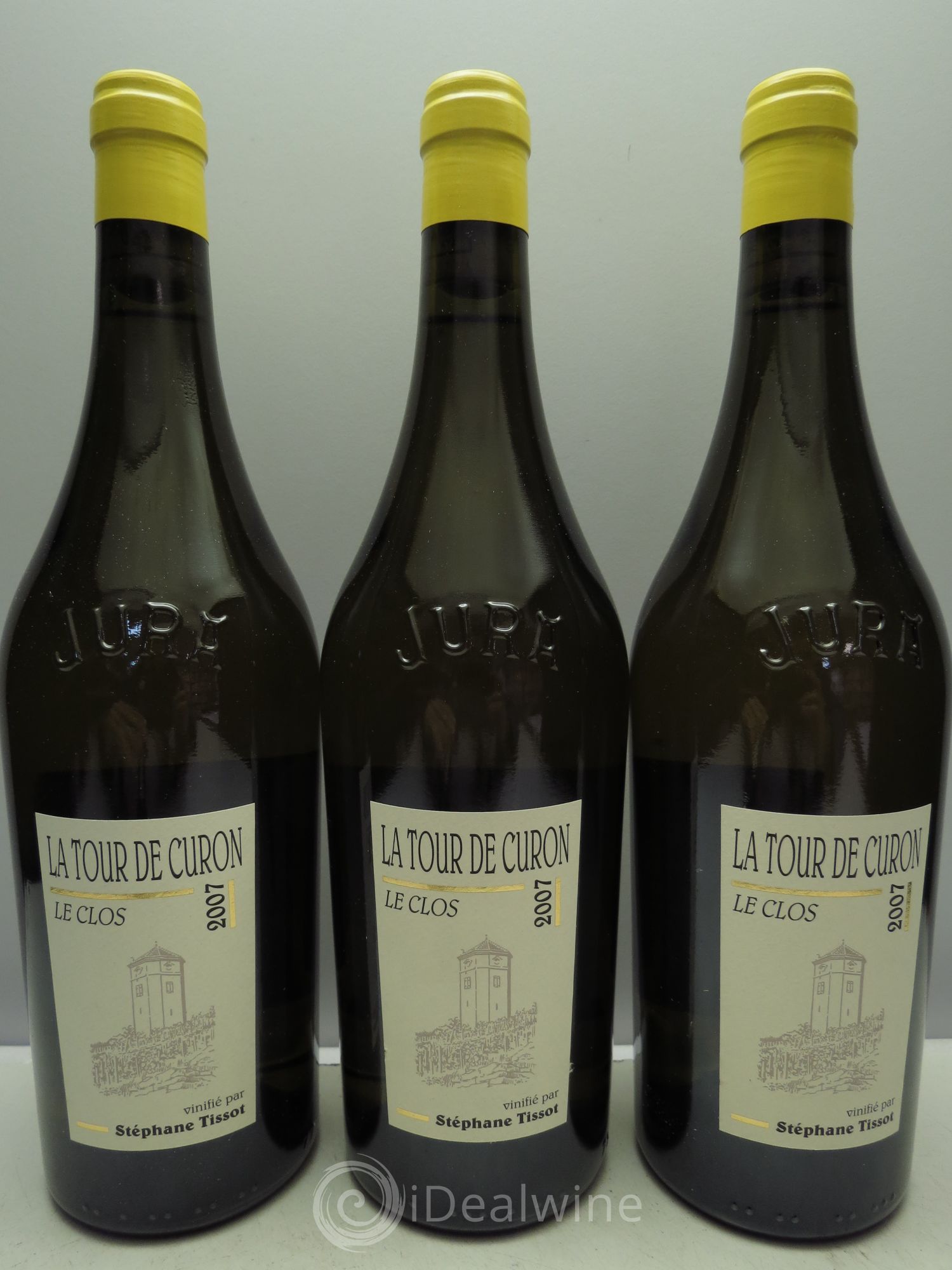 Arbois Chardonnay Clos de la Tour de Curon - A&M Tissot 2007 - Posten von 3 Flaschen - 0