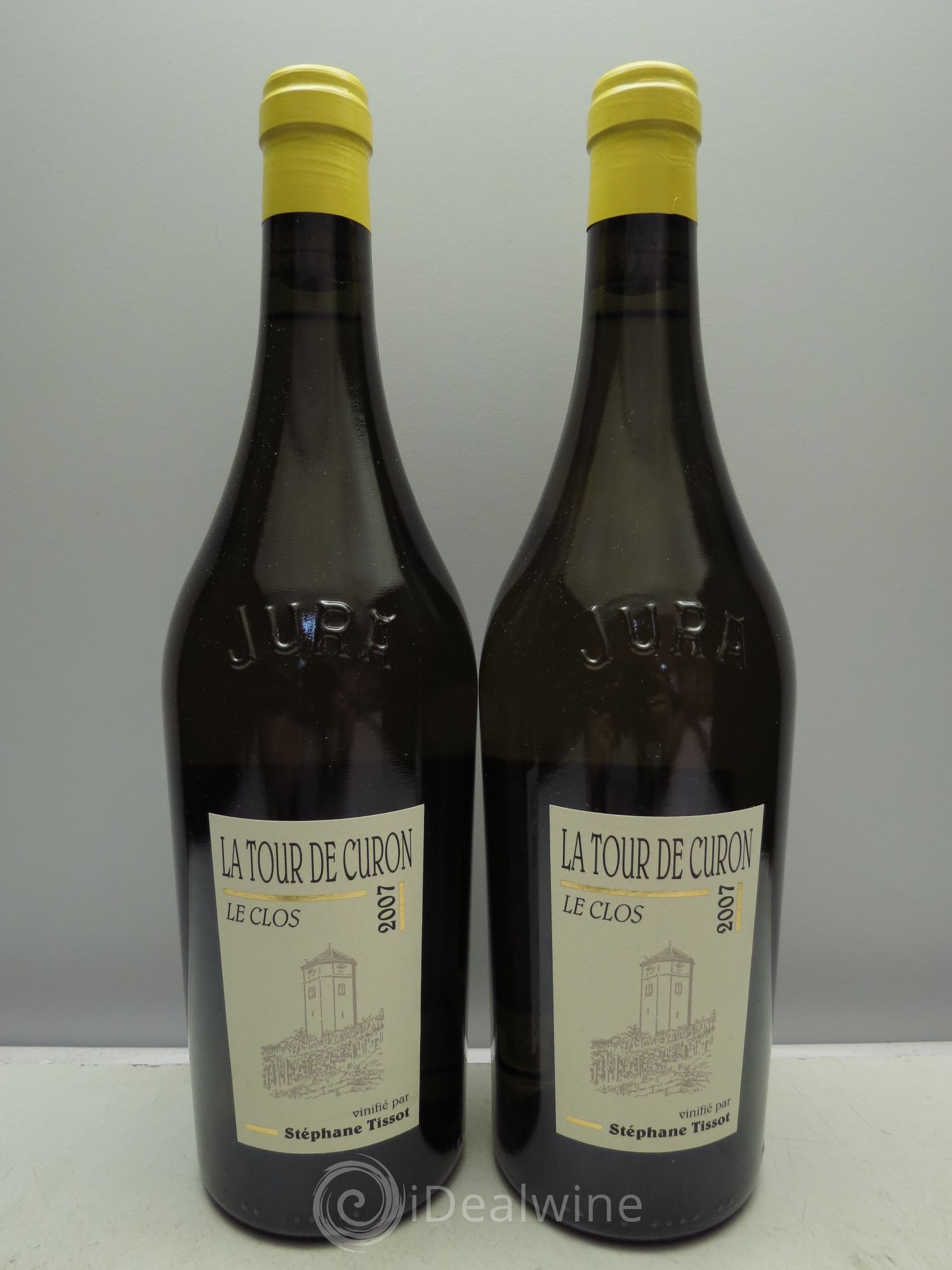Arbois Chardonnay Clos de la Tour de Curon - A&M Tissot 2007 - Posten von 2 Flaschen - 0