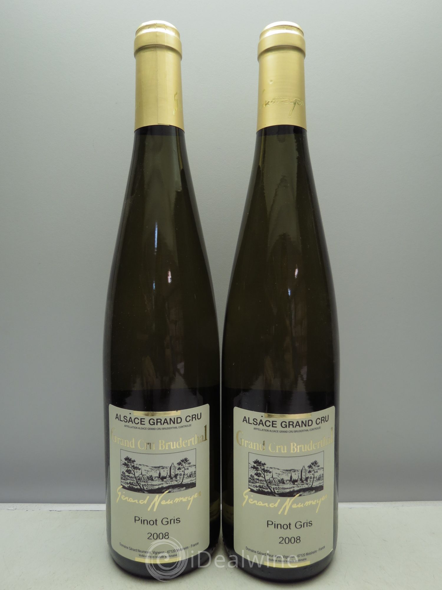 Pinot Gris (Tokay) Grand Cru Bruderthal G.Neumeyer 2008 - Posten von 2 Flaschen - 0