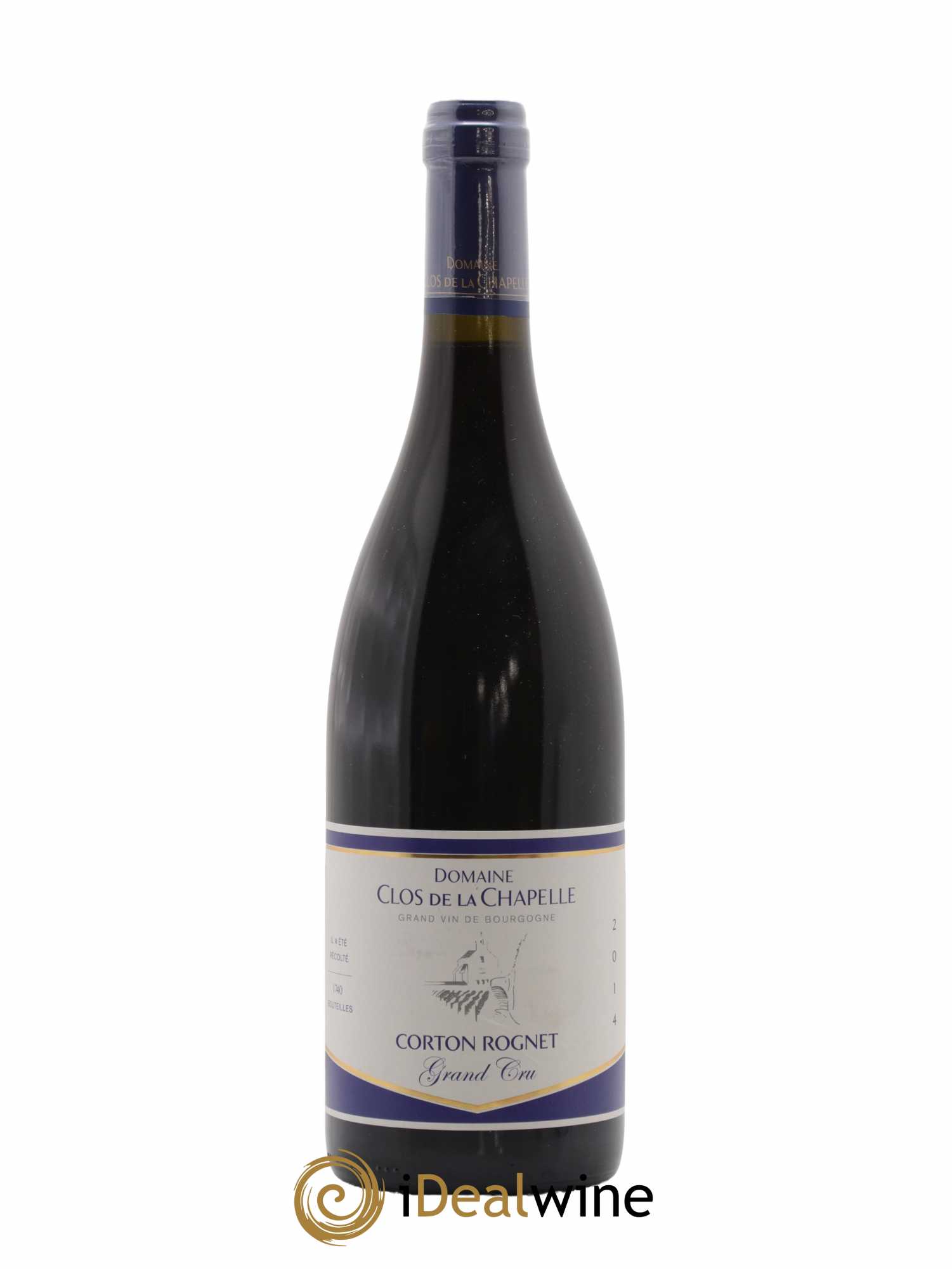 Corton Grand Cru Rognet Domaine Clos De La Chapelle 2014 - Lot de 1 bouteille - 0