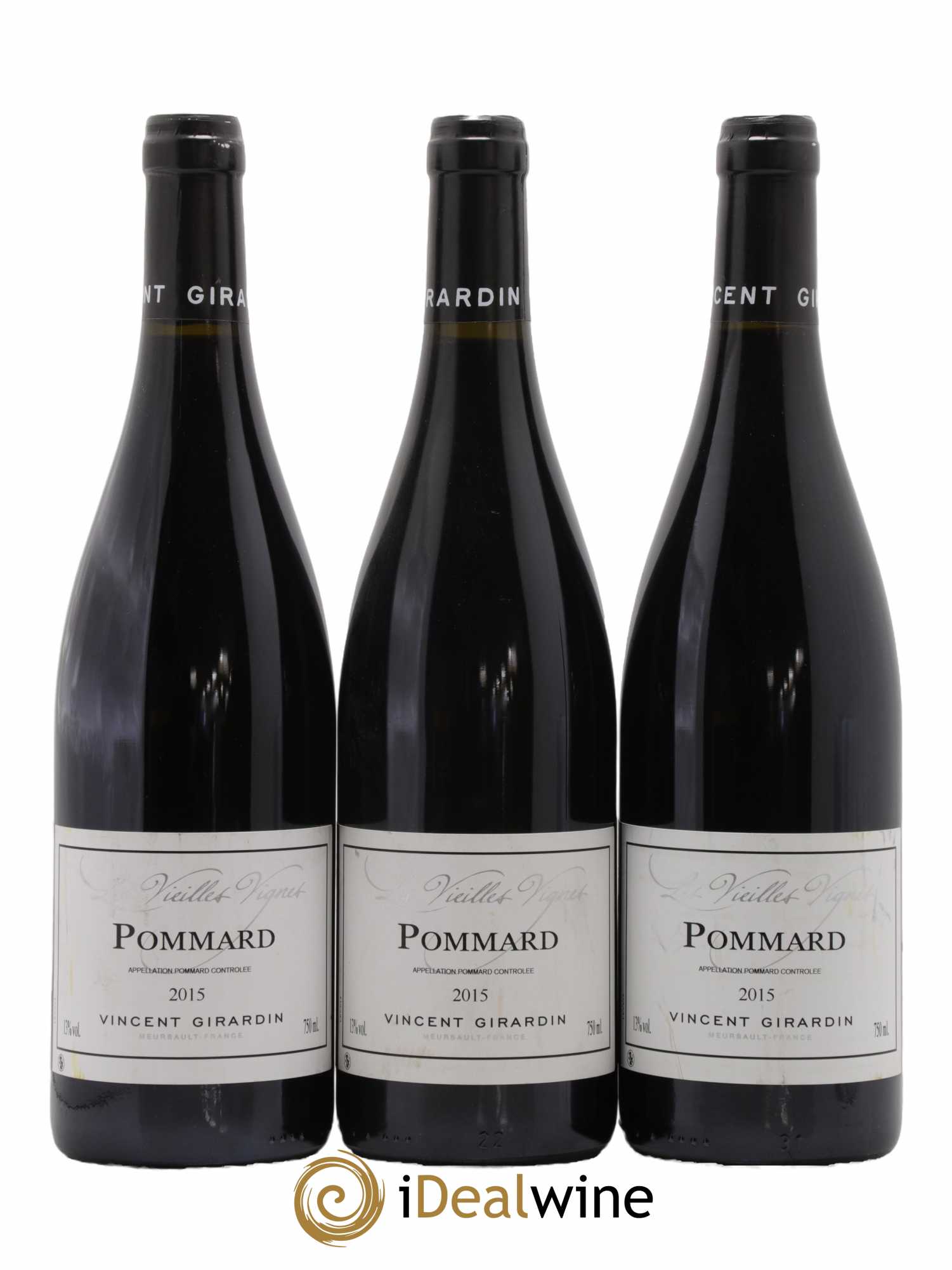 Pommard Vieilles Vignes Vincent Girardin (Domaine) 2015 - Lot de 3 bouteilles - 0