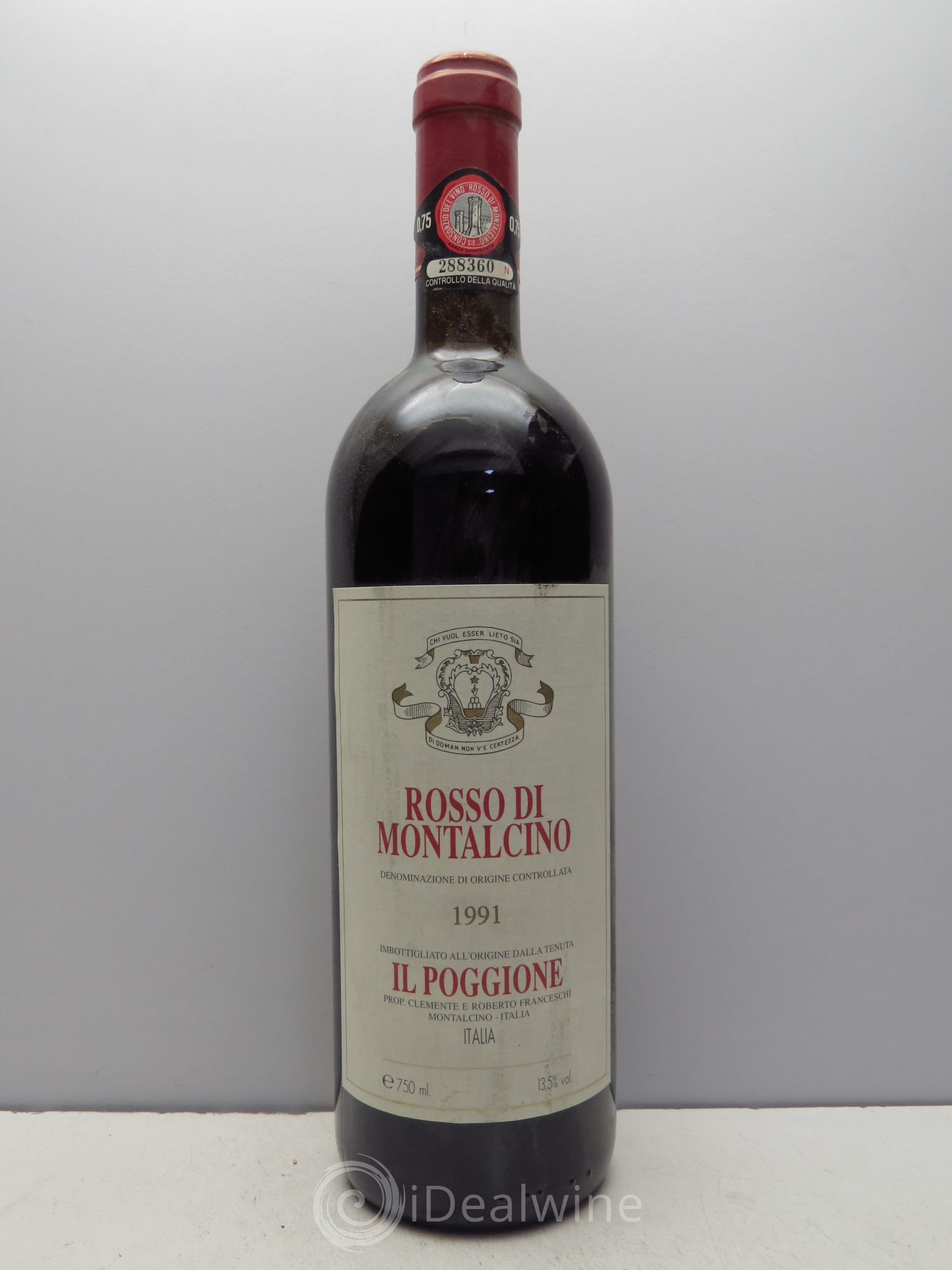 Rosso di Montalcino Conti Costanti DOC null 1991 - Lot of 1 bottle - 0