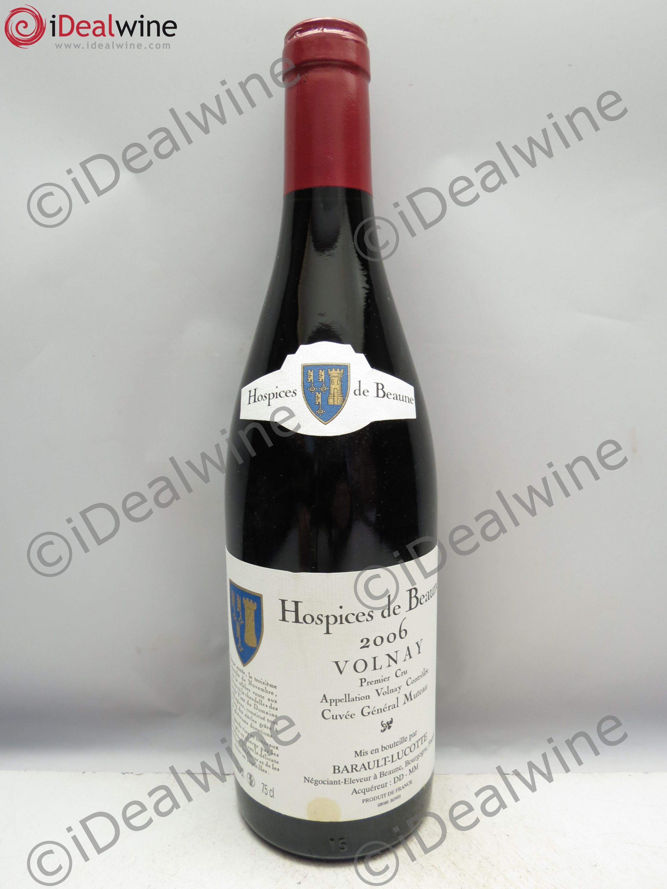 Volnay 1er Cru Cuvée Général Muteau 2006 - Lot de 12 bouteilles - 0
