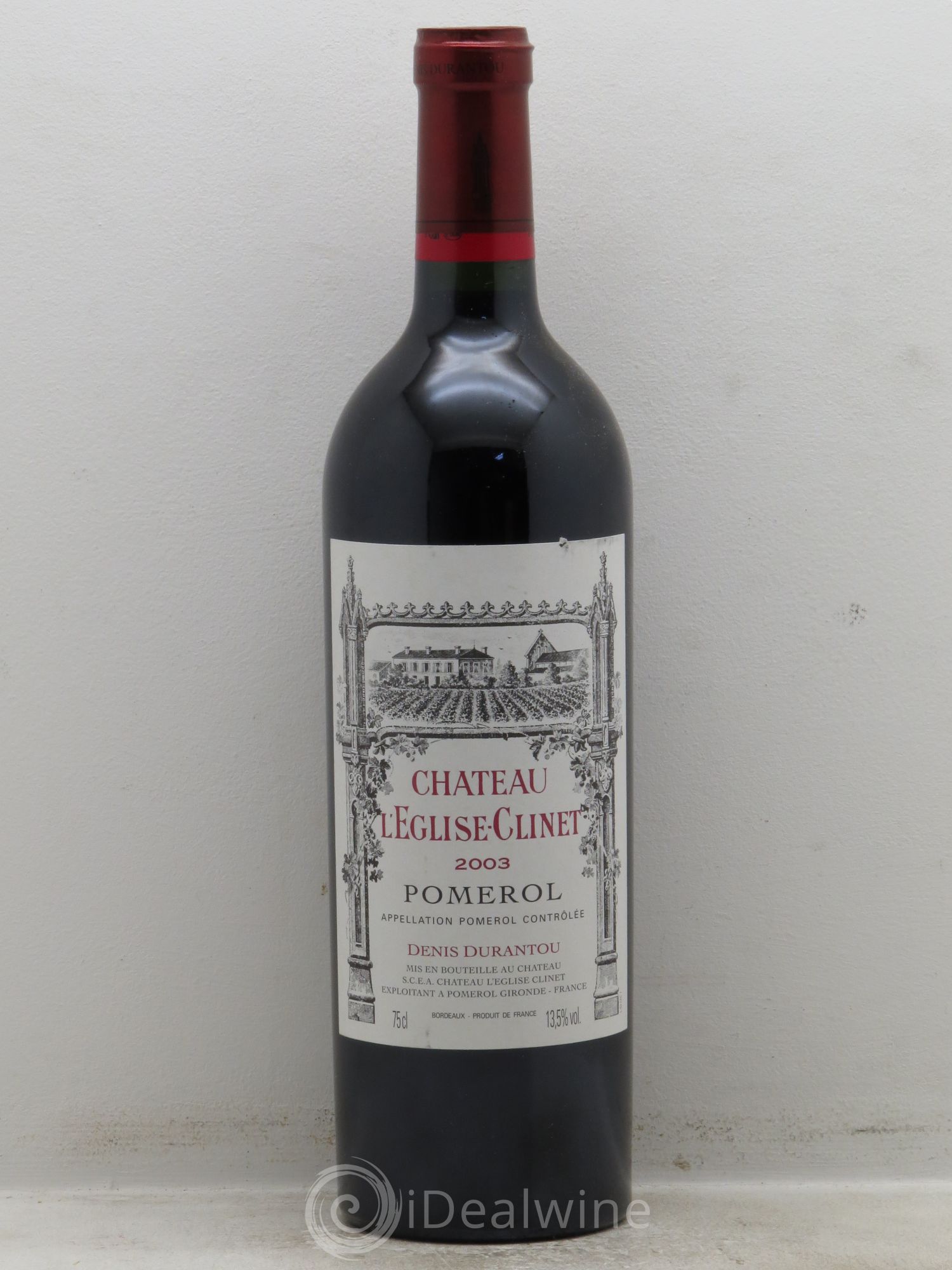 Château l' Église Clinet 2003 - Lot de 1 bouteille - 0