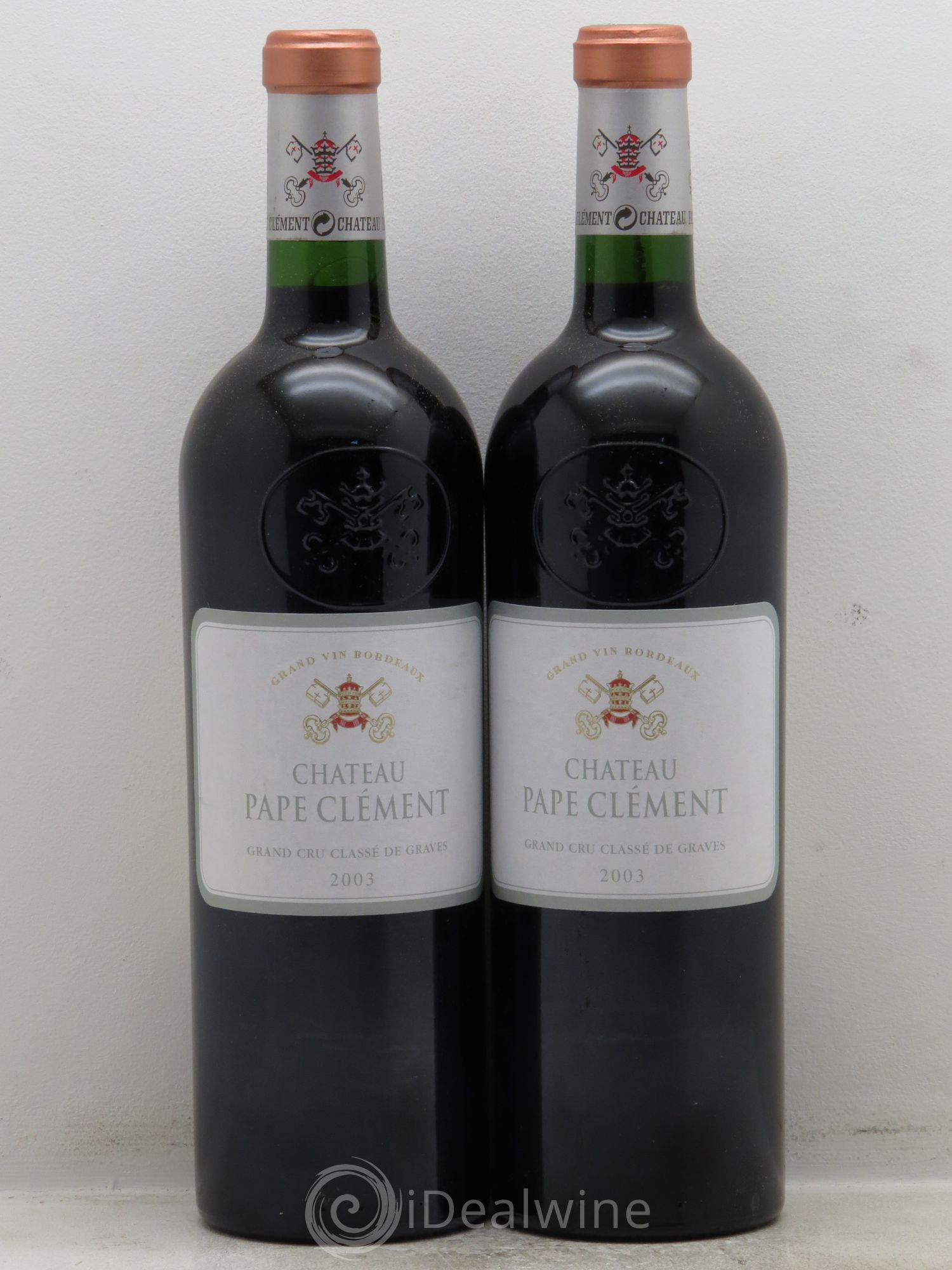 Château Pape Clément Cru Classé de Graves 2003 - Lot de 2 bouteilles - 0