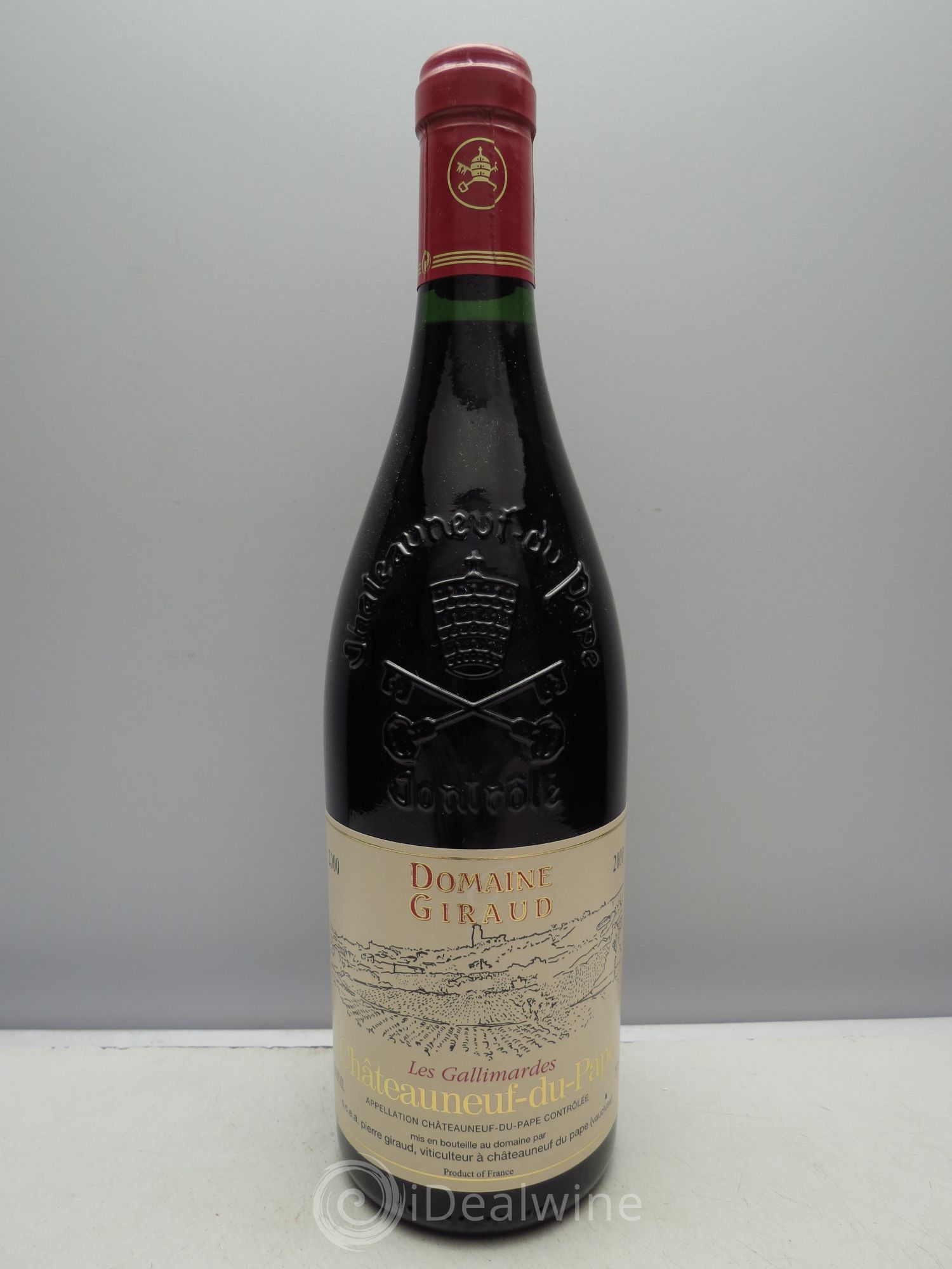 Châteauneuf-du-Pape Les Gallimardes Giraud (Domaine) 2000 - Lot de 1 bouteille - 0