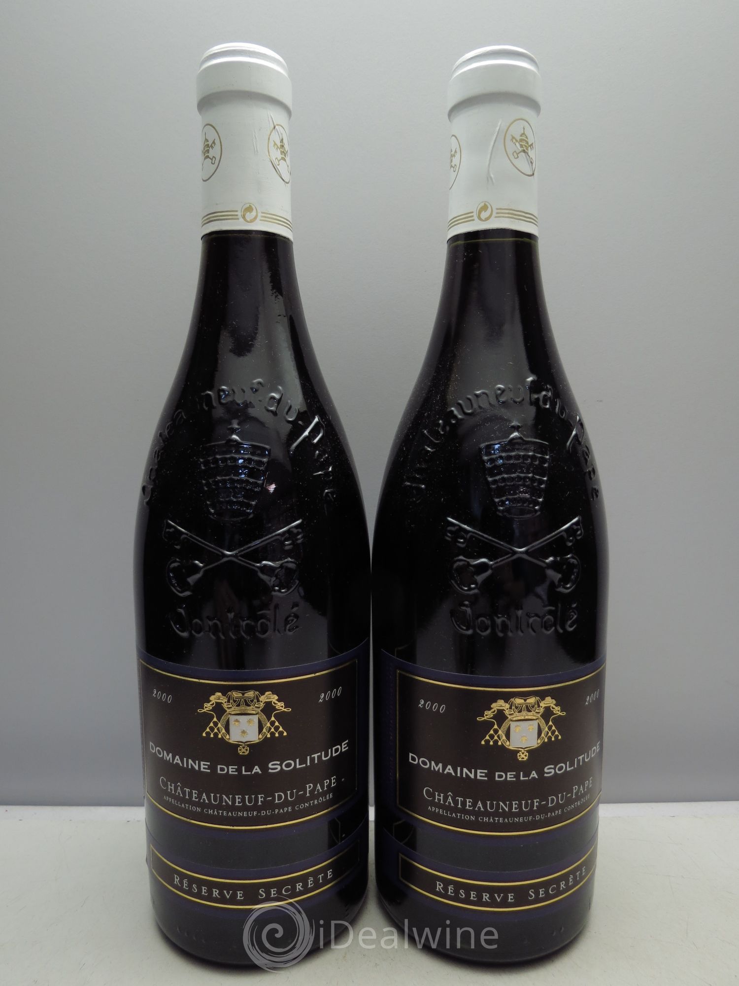 Châteauneuf-du-Pape La Solitude Réserve Secrète 2000 - Lot de 2 bouteilles - 0