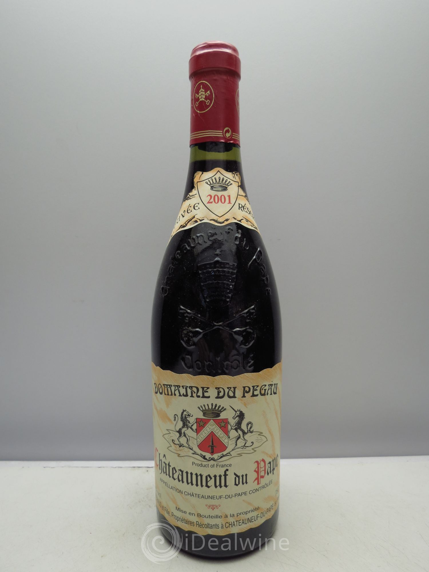 Châteauneuf-du-Pape Domaine du Pégau Cuvée Réservée Paul et Laurence Féraud 2001 - Lot de 1 bouteille - 0