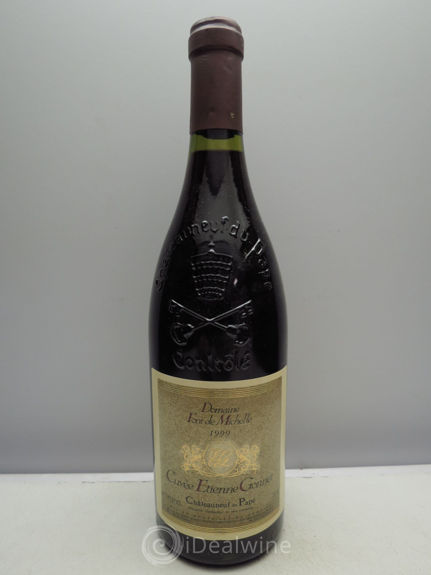 Châteauneuf-du-Pape Domaine Font de Michelle Cuvée Etienne Gonnet Famille Gonnet 1999 - Lot de 1 bouteille - 0
