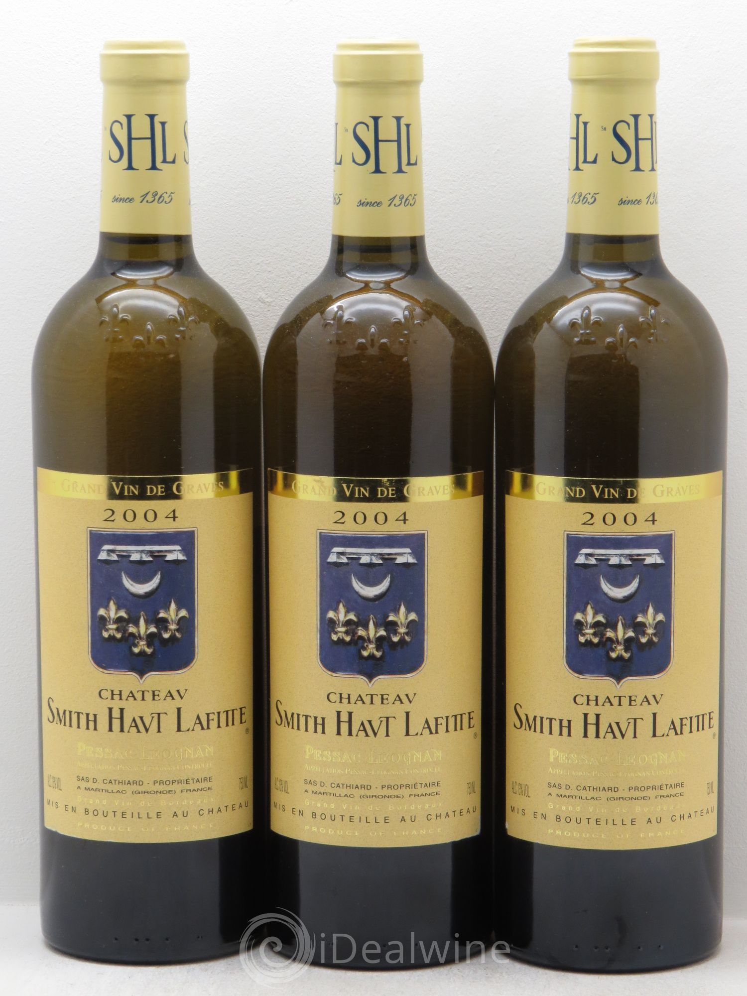 Château Smith Haut Lafitte 2004 - Lot de 3 bouteilles - 0