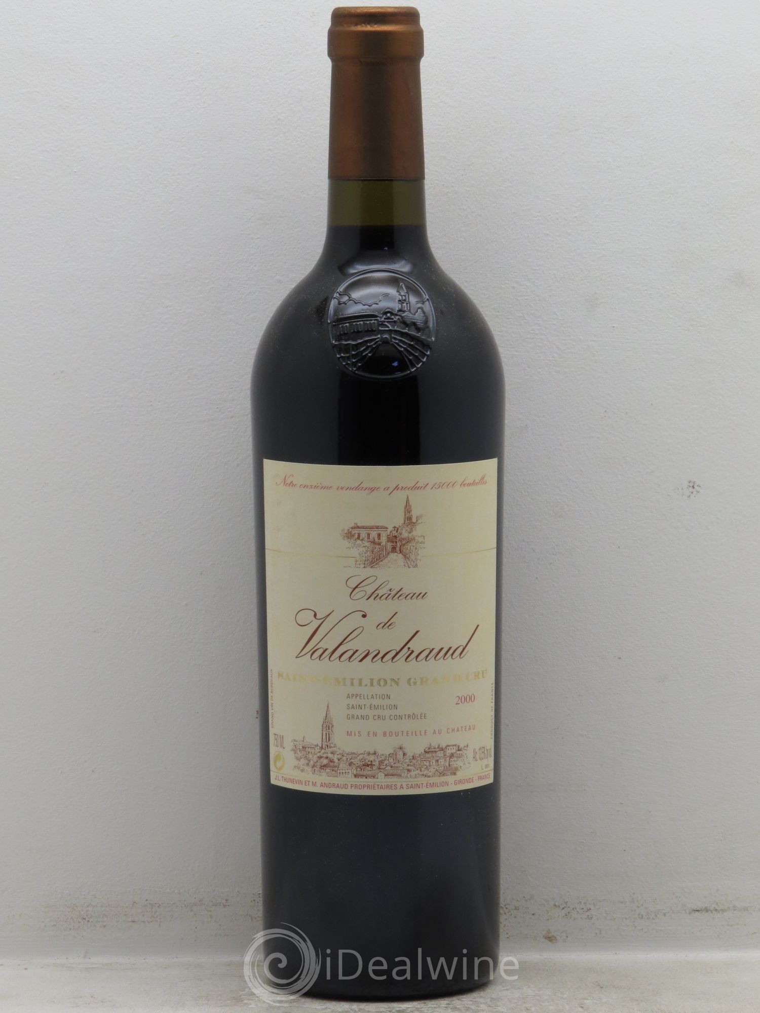 Château de Valandraud 2000 - Lot de 6 bouteilles - 0