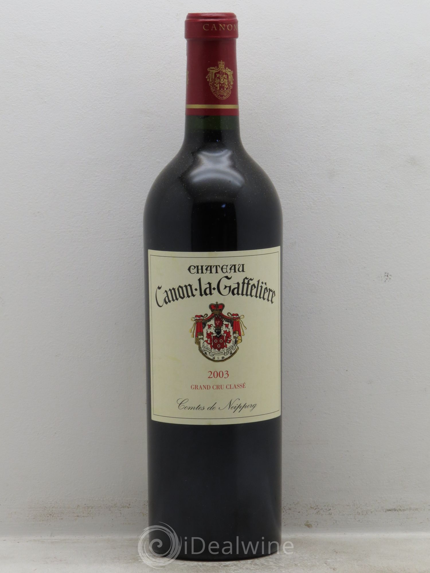 Château Canon la Gaffelière 1er Grand Cru Classé B 2003 - Lot de 6 bouteilles - 0