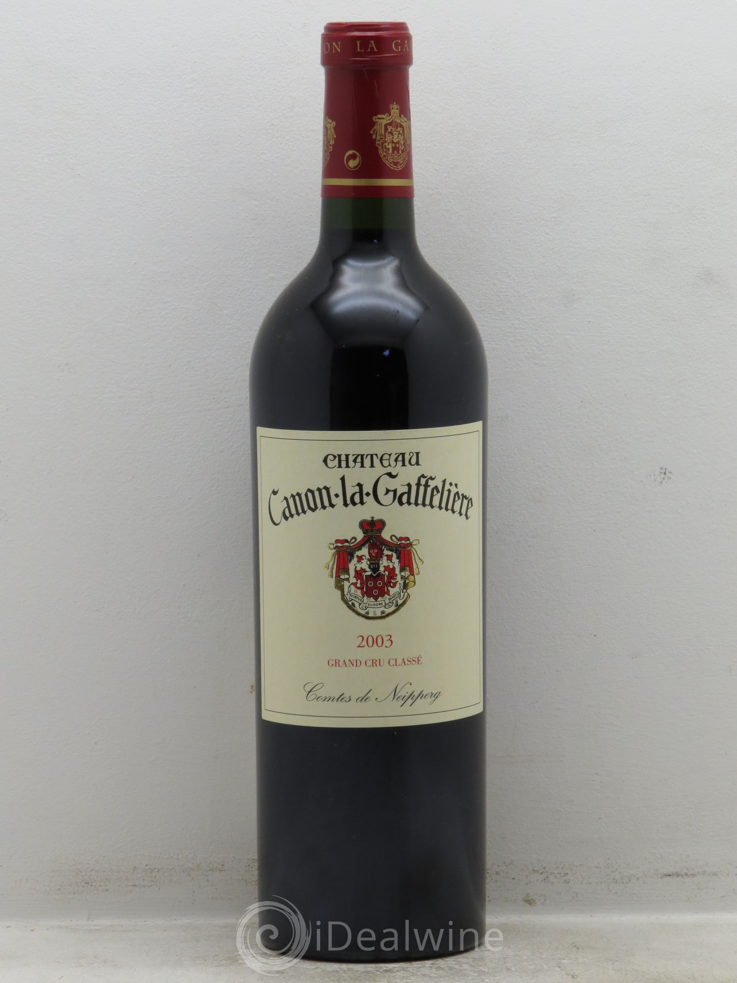 Château Canon la Gaffelière 1er Grand Cru Classé B 2003 - Lot de 1 bouteille - 0