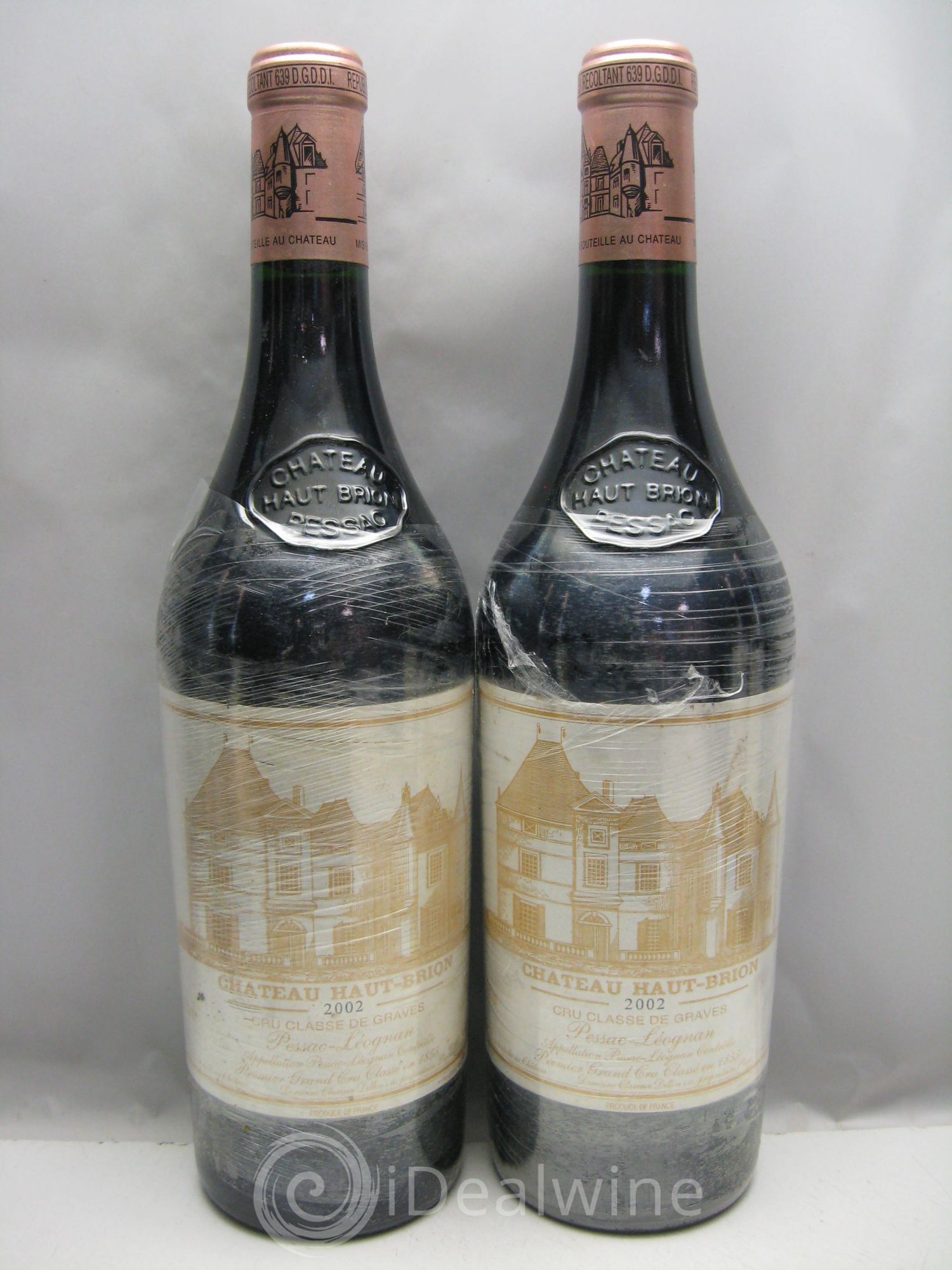 Château Haut Brion 1er Grand Cru Classé 2002 - Lot de 6 bouteilles - 1