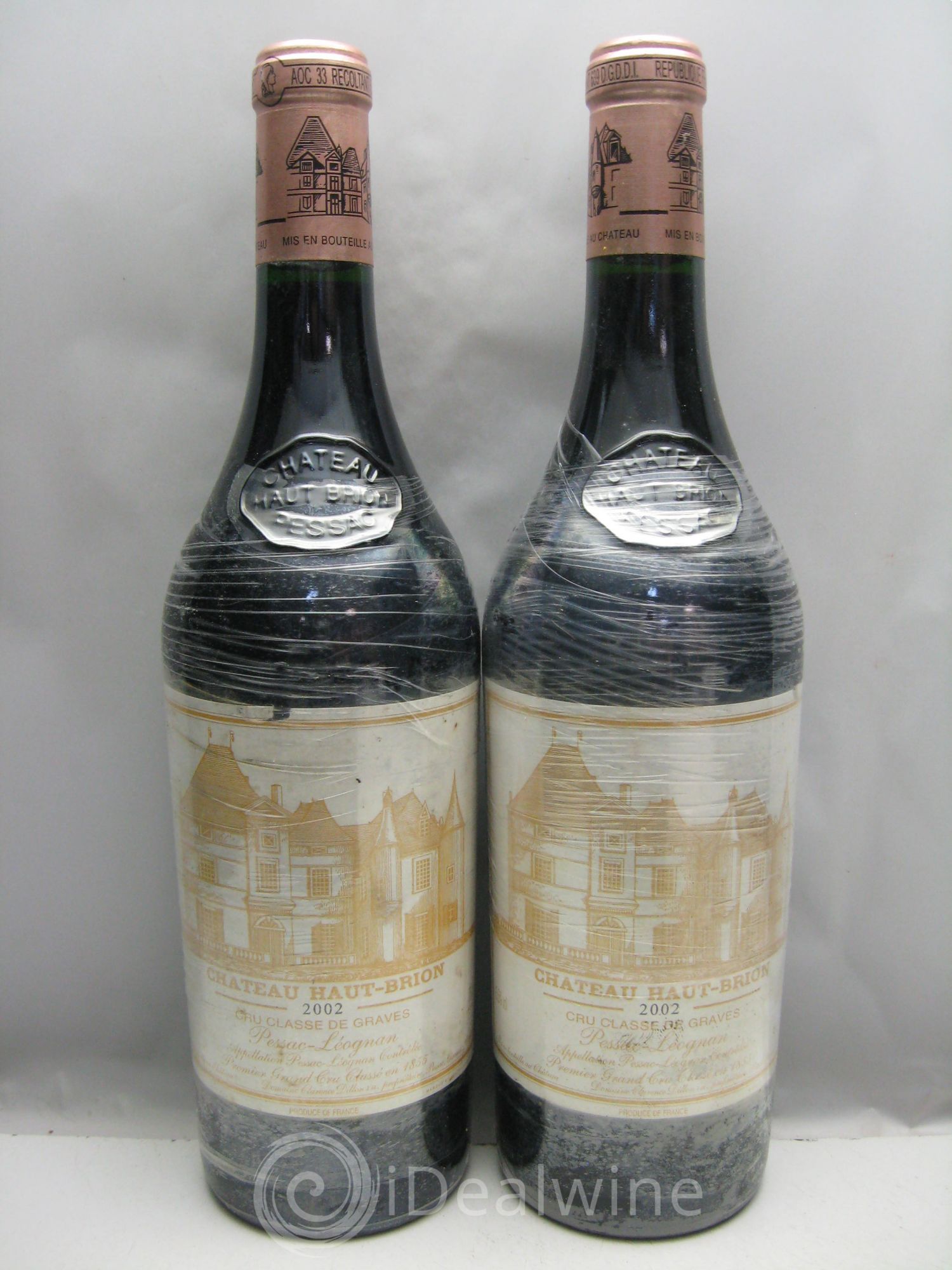 Château Haut Brion 1er Grand Cru Classé 2002 - Lot de 6 bouteilles - 2