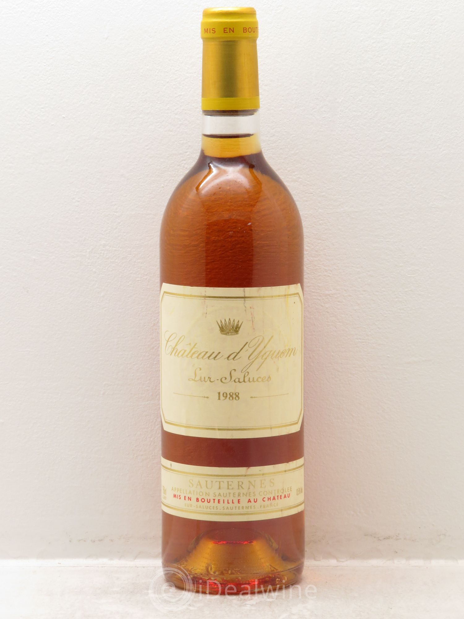 Château d' Yquem 1er Cru Classé Supérieur 1988 - Lotto di 1 bottiglia - 0