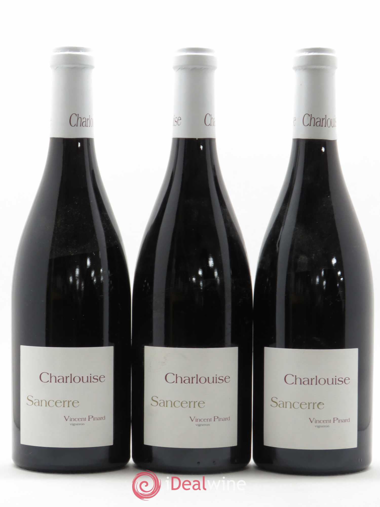 Sancerre Charlouise Vincent Pinard 2009 - Lot de 3 bouteilles - 0