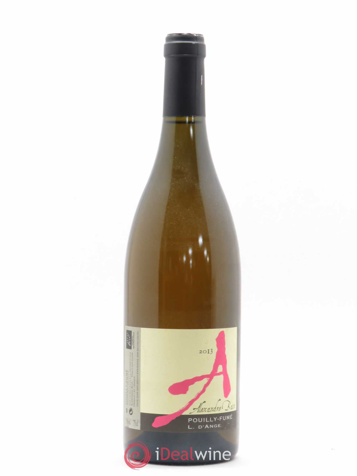 Pouilly-Fumé L d'Ange Alexandre Bain 2013 - Lot de 1 bouteille - 0
