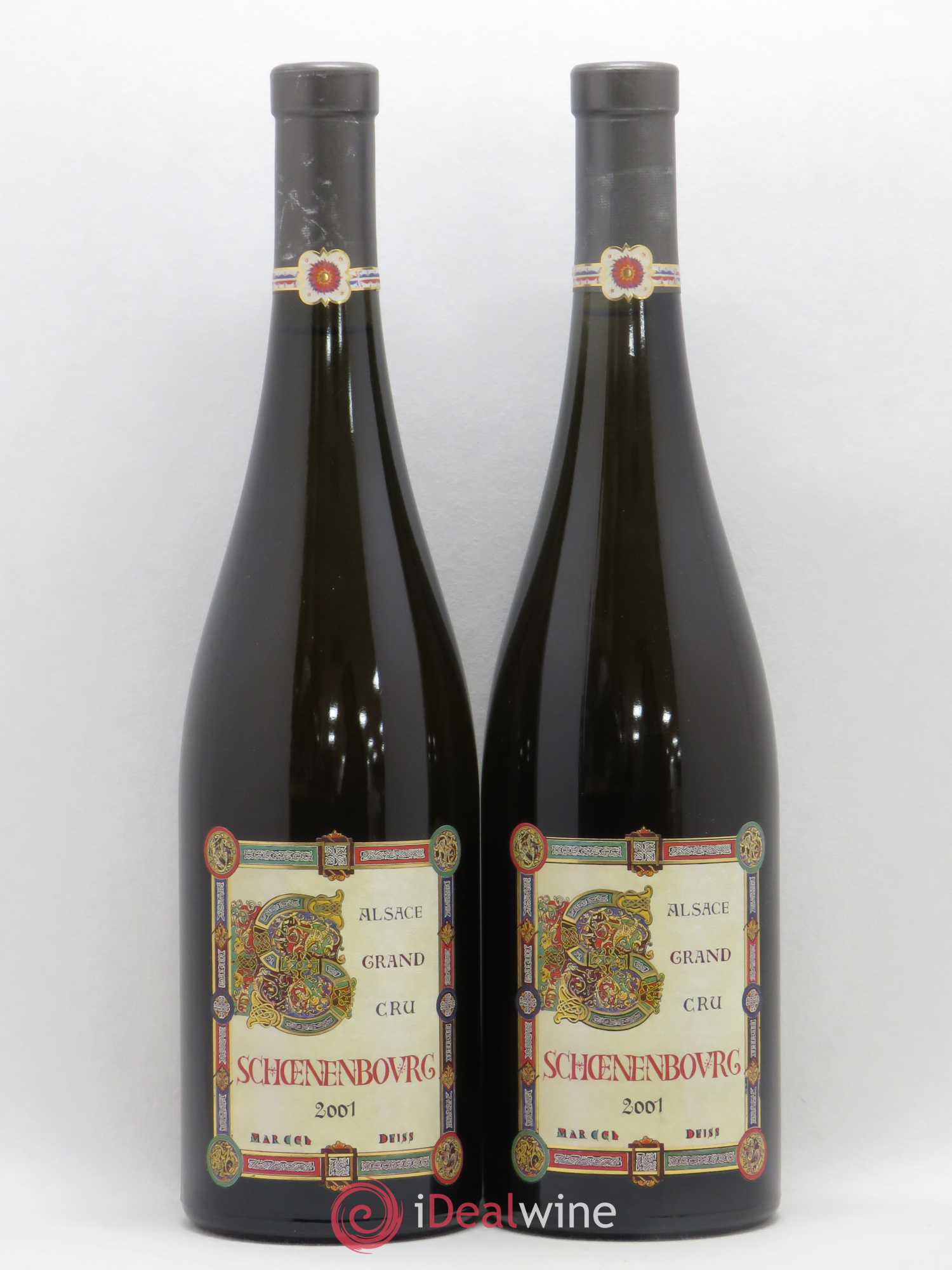 Alsace Grand Cru Schoenenbourg Marcel Deiss (Domaine) 2001 - Lot de 2 bouteilles - 0
