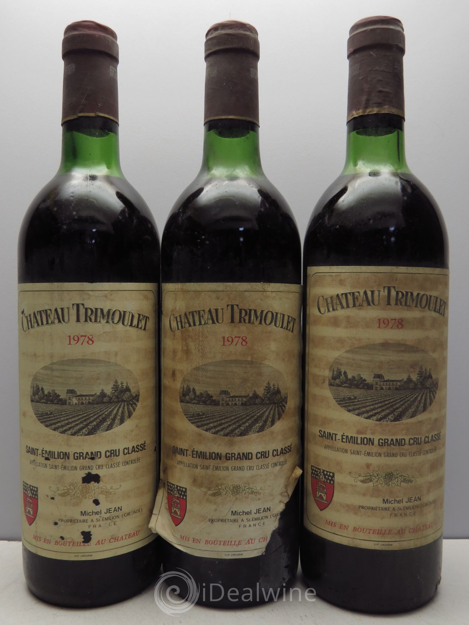 Château Trimoulet (sans prix de réserve - no reserve) 1978 - Posten von 3 Flaschen - 0