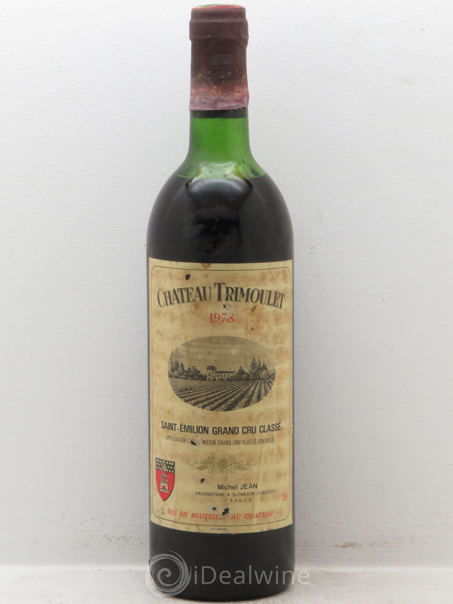 Château Trimoulet (sans prix de réserve) 1978 - Lot de 1 bouteille - 0