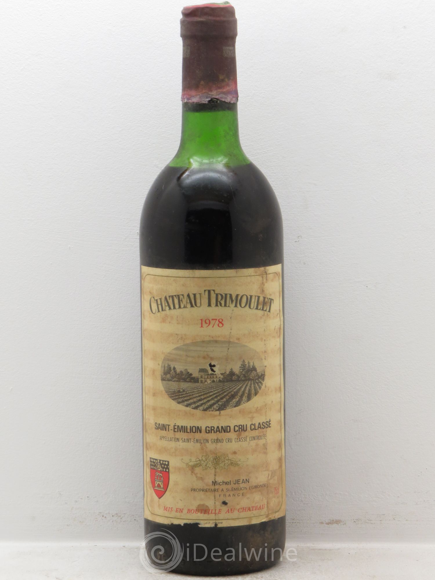 Château Trimoulet 1978 - Lot de 1 bouteille - 0