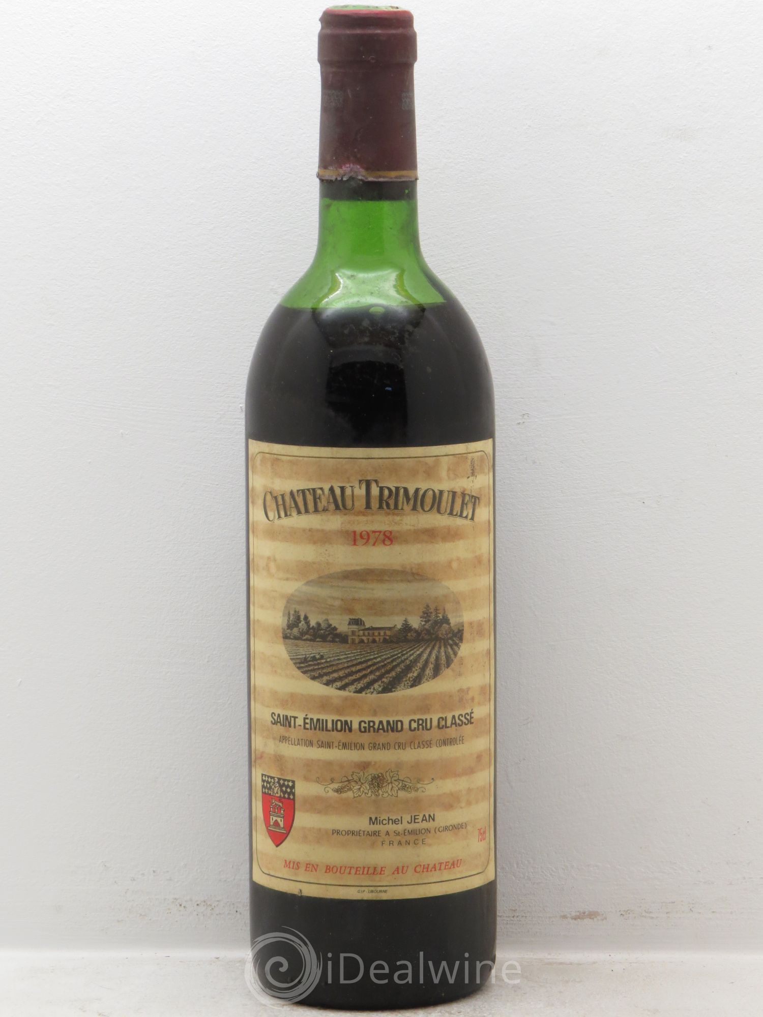 Château Trimoulet 1978 - Lot de 1 bouteille - 0