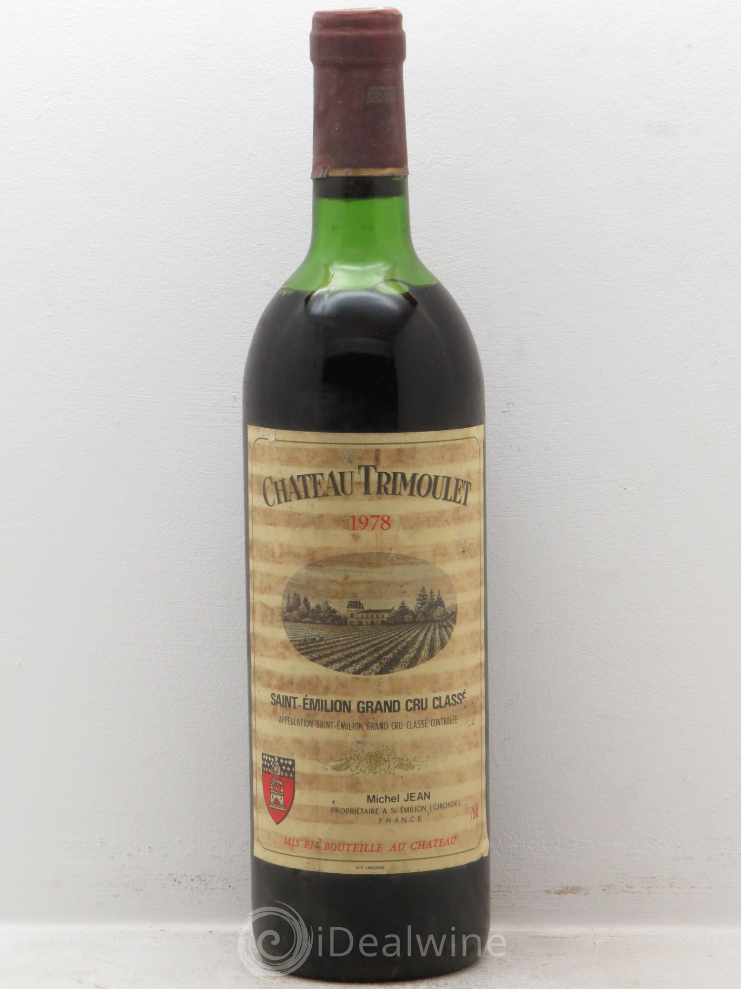 Château Trimoulet 1978 - Lot de 1 bouteille - 0