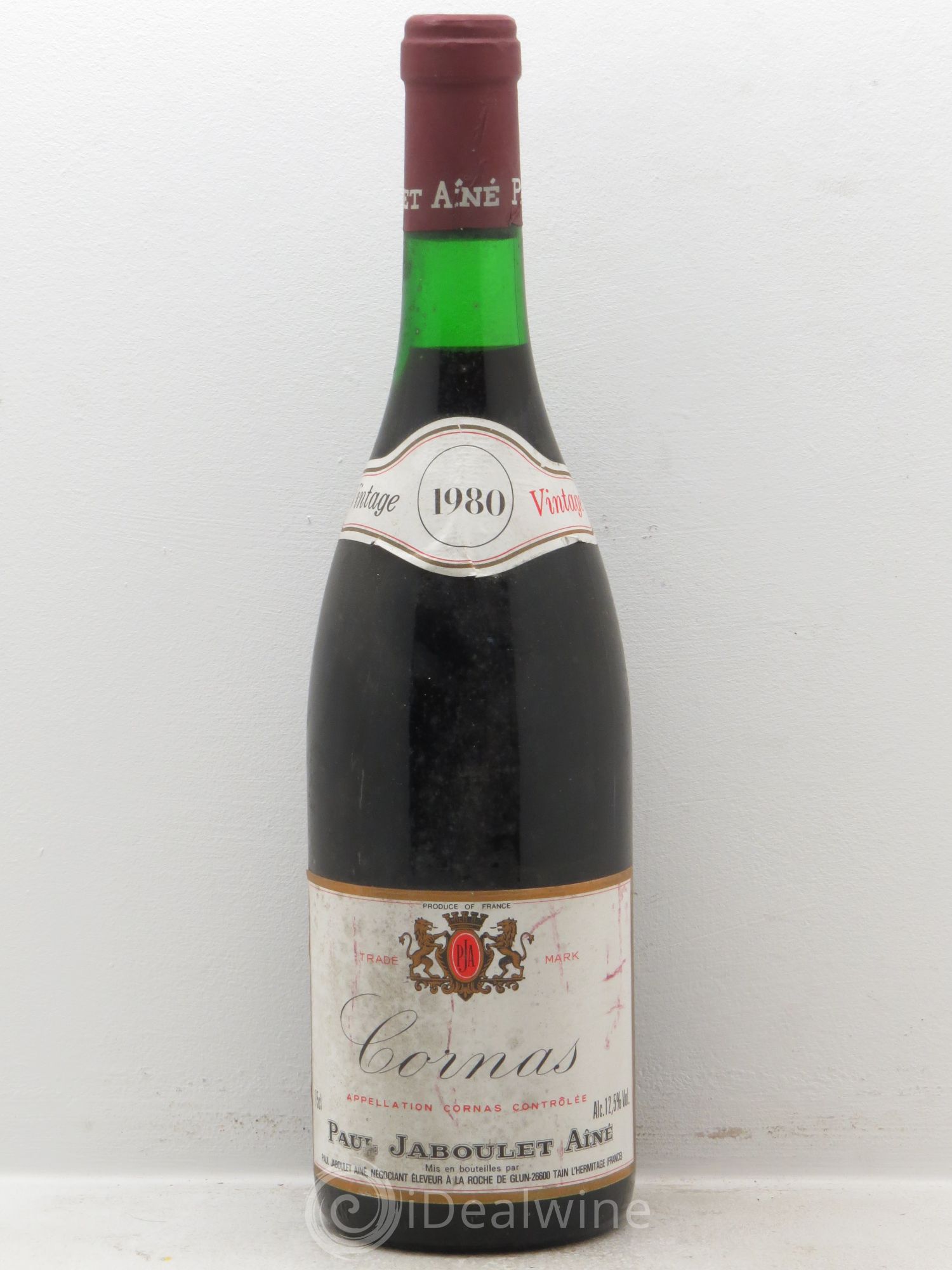 Cornas Paul Jaboulet Ainé 1980 - Lot de 1 bouteille - 0
