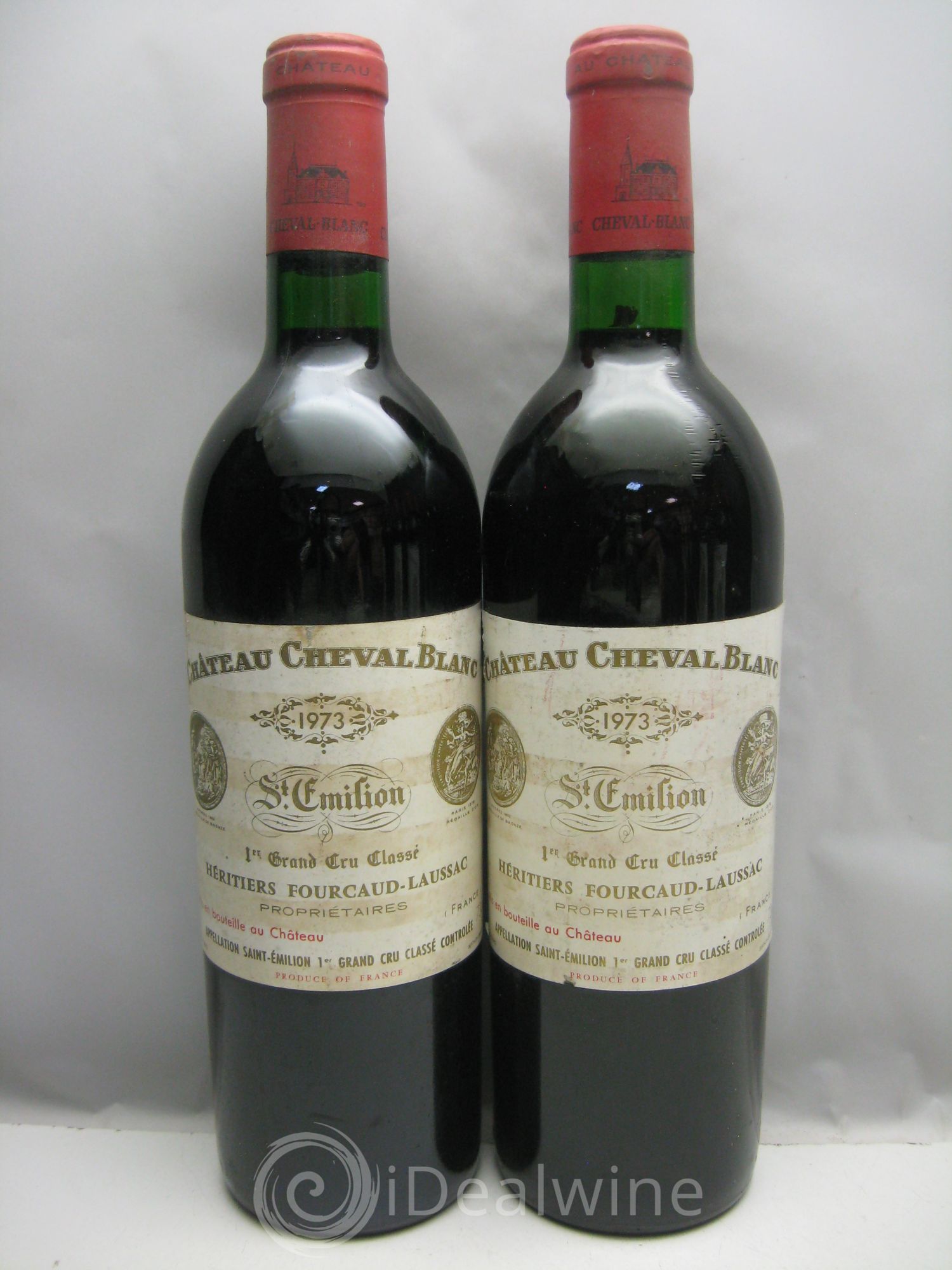Château Cheval Blanc 1er Grand Cru Classé A 1973 - Lot de 12 bouteilles - 2