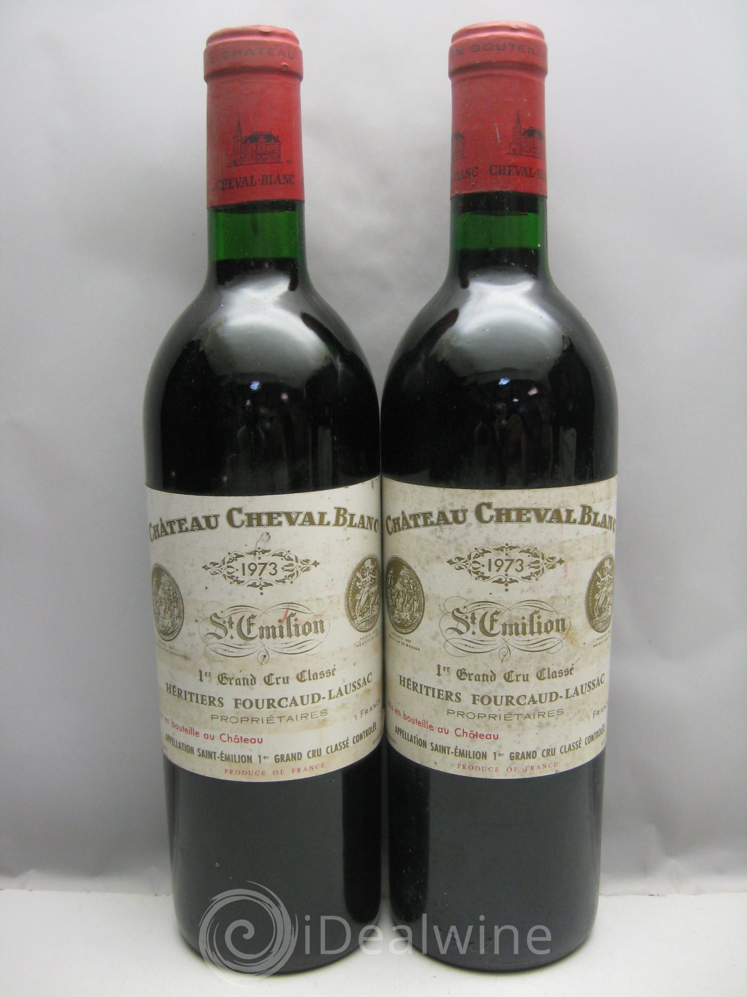 Château Cheval Blanc 1er Grand Cru Classé A 1973 - Lot de 12 bouteilles - 3