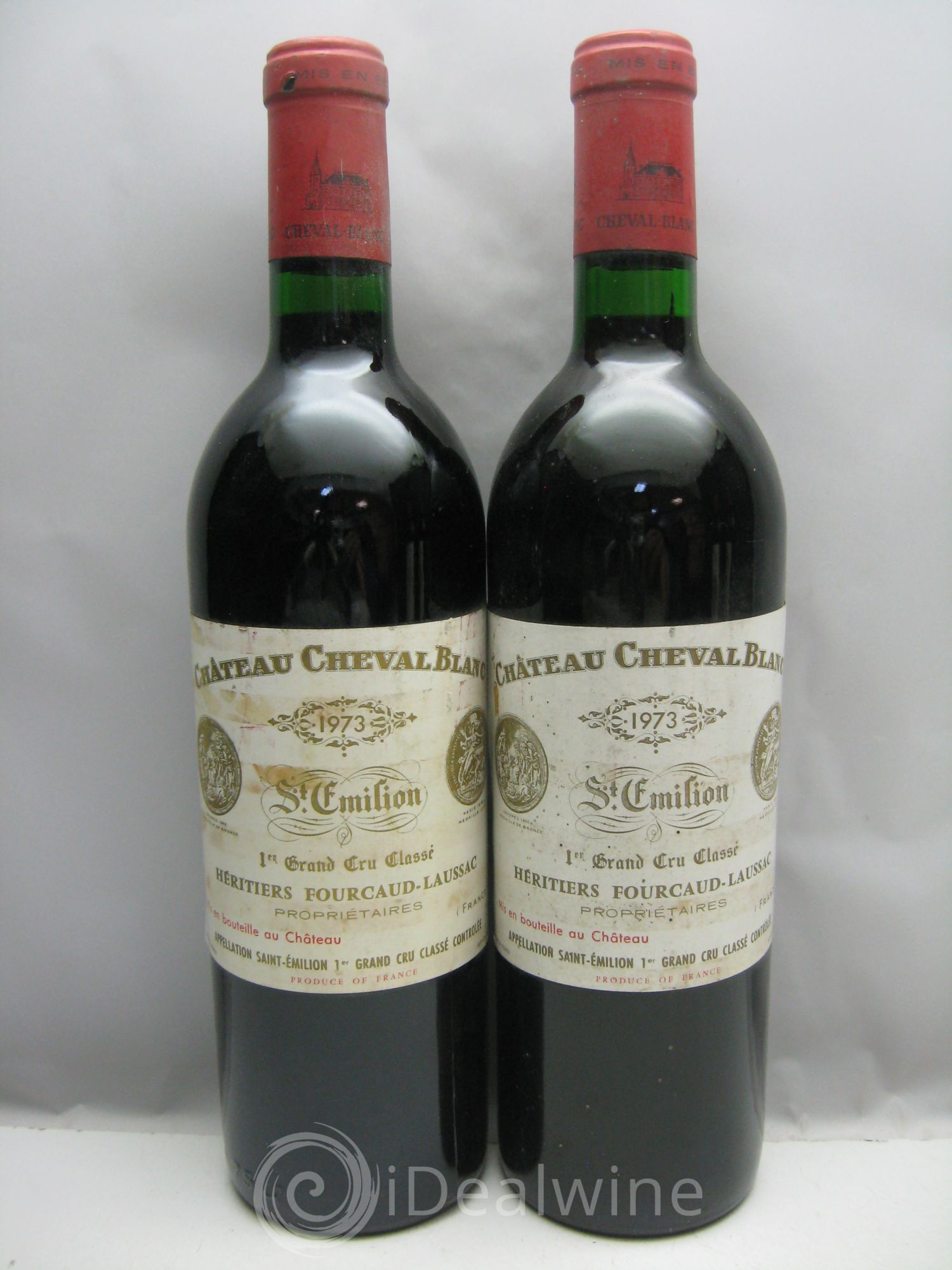 Château Cheval Blanc 1er Grand Cru Classé A 1973 - Lot de 12 bouteilles - 4