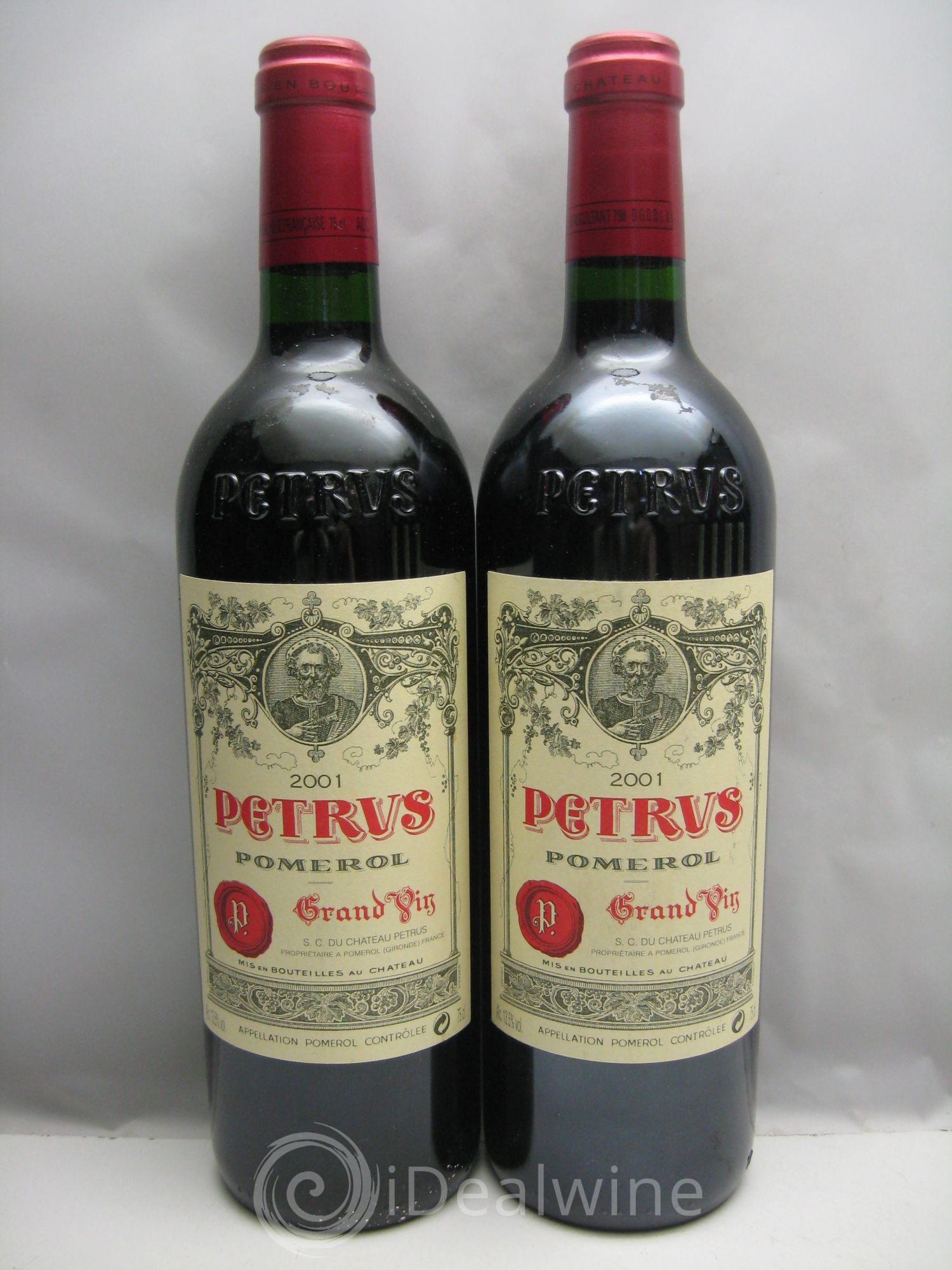 Petrus 2001 - Lot de 6 bouteilles - 0