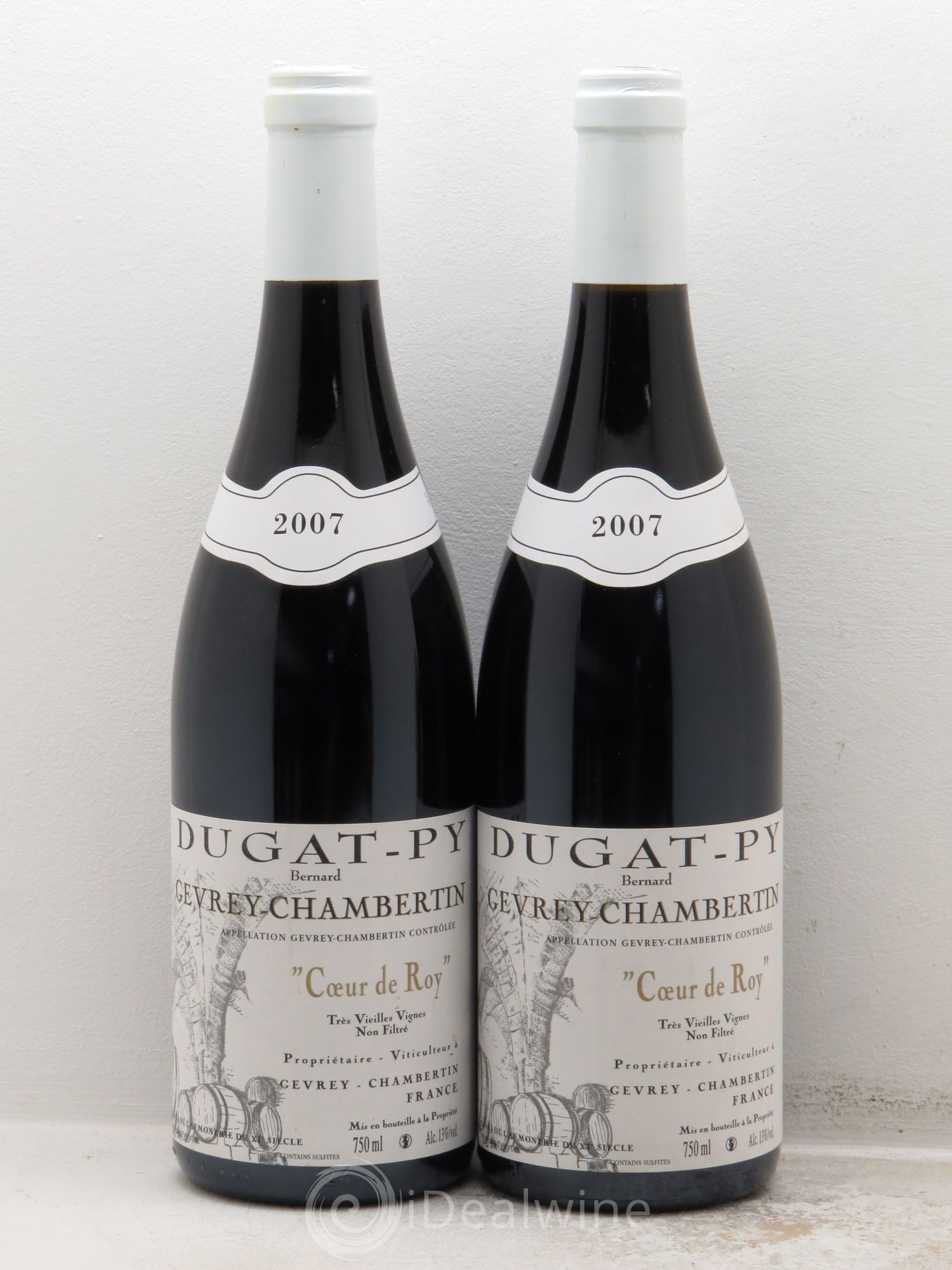 Gevrey-Chambertin Coeur de Roy Très Vieilles Vignes Dugat-Py 2007 - Lot de 2 bouteilles - 0