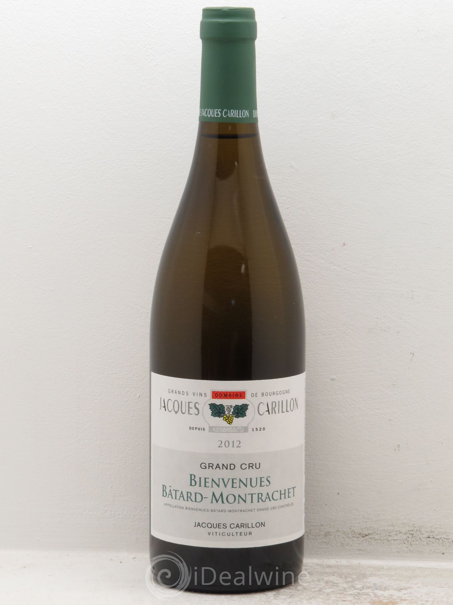 Bienvenues-Bâtard-Montrachet Grand Cru Louis Carillon & Fils 2012 - Lot de 1 bouteille - 0