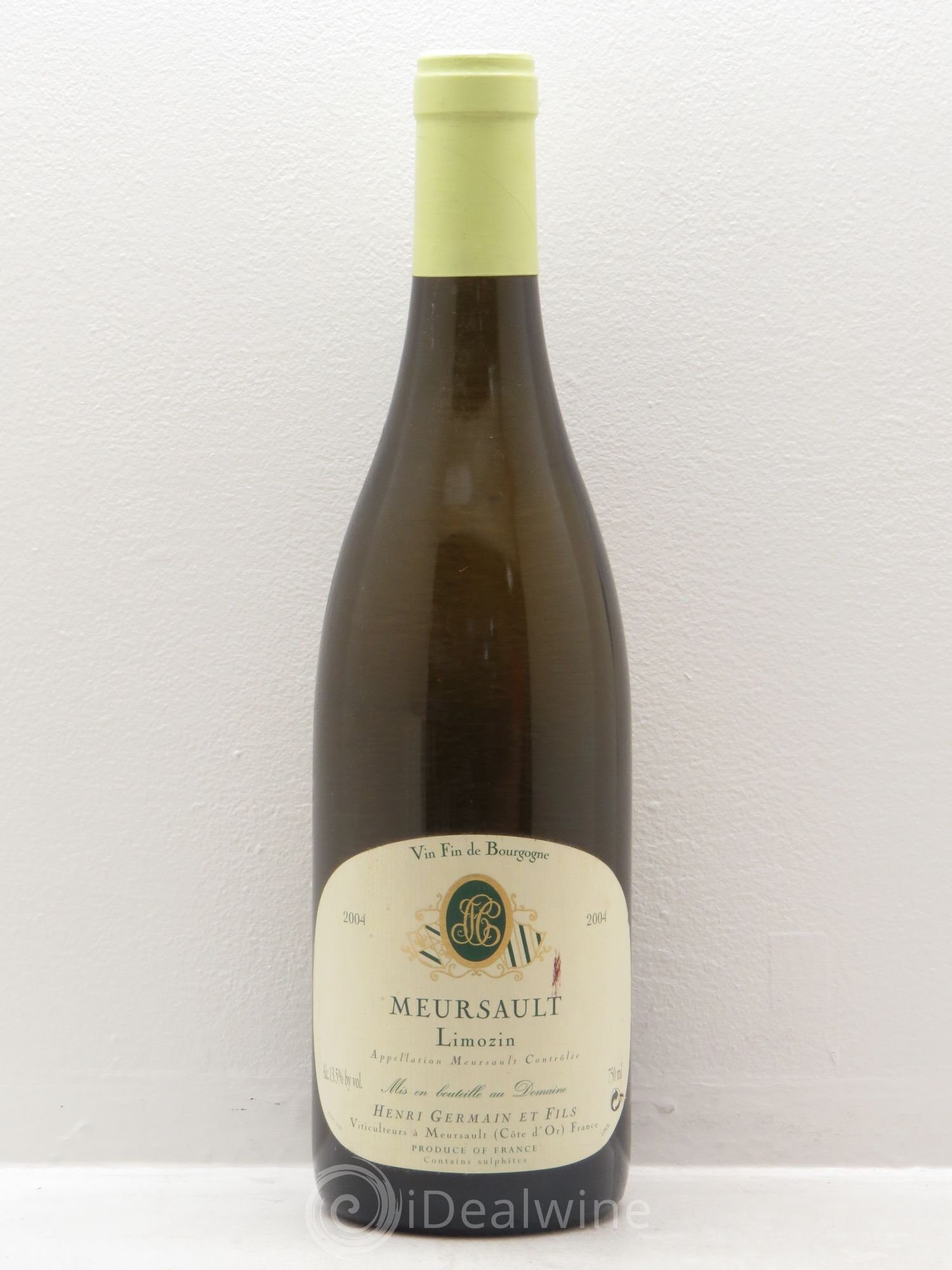 Meursault Limozin 2004 - Posten von 1 Flasche - 0