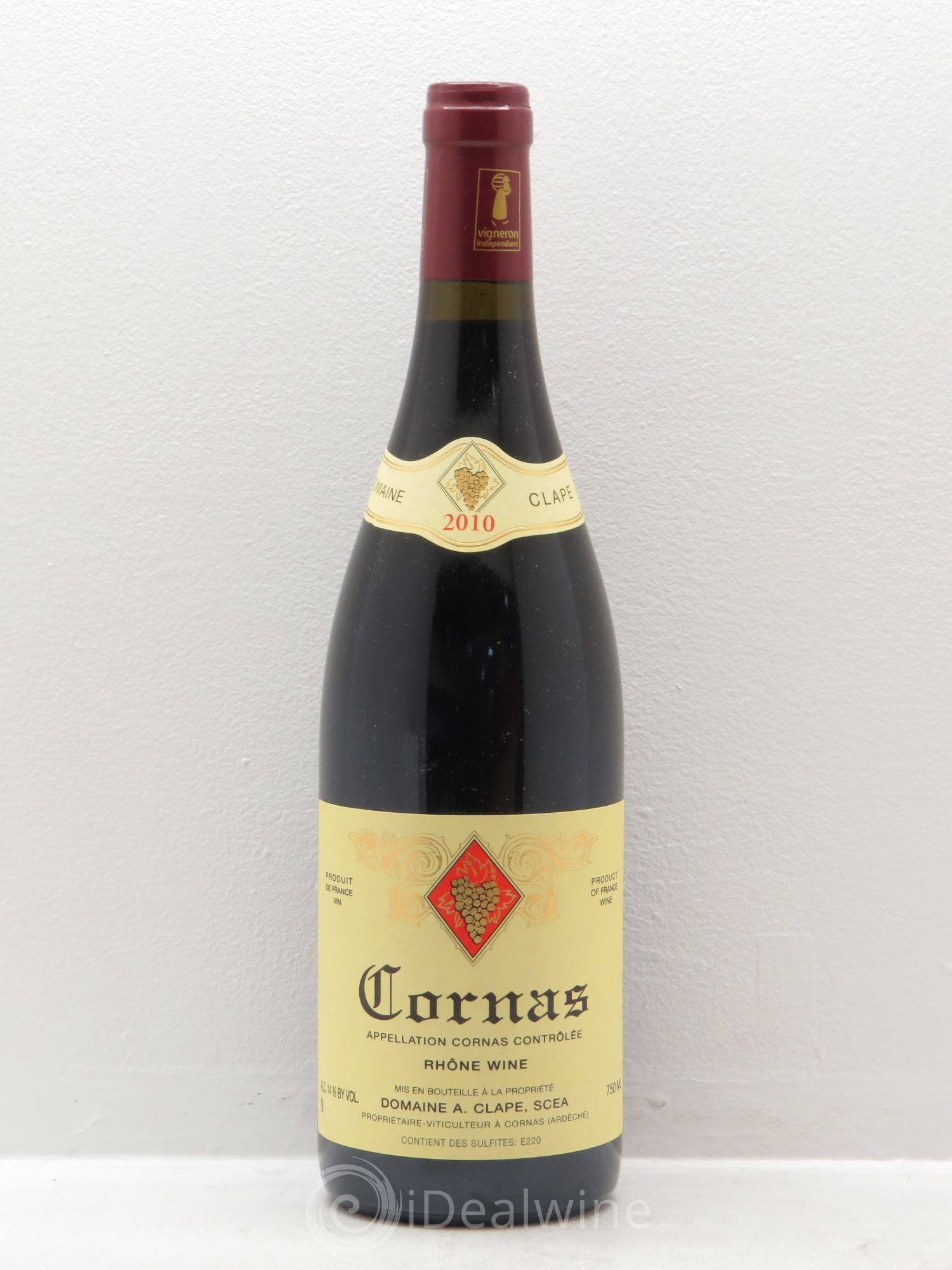 Cornas Auguste Clape 2010 - Lot de 1 bouteille - 0