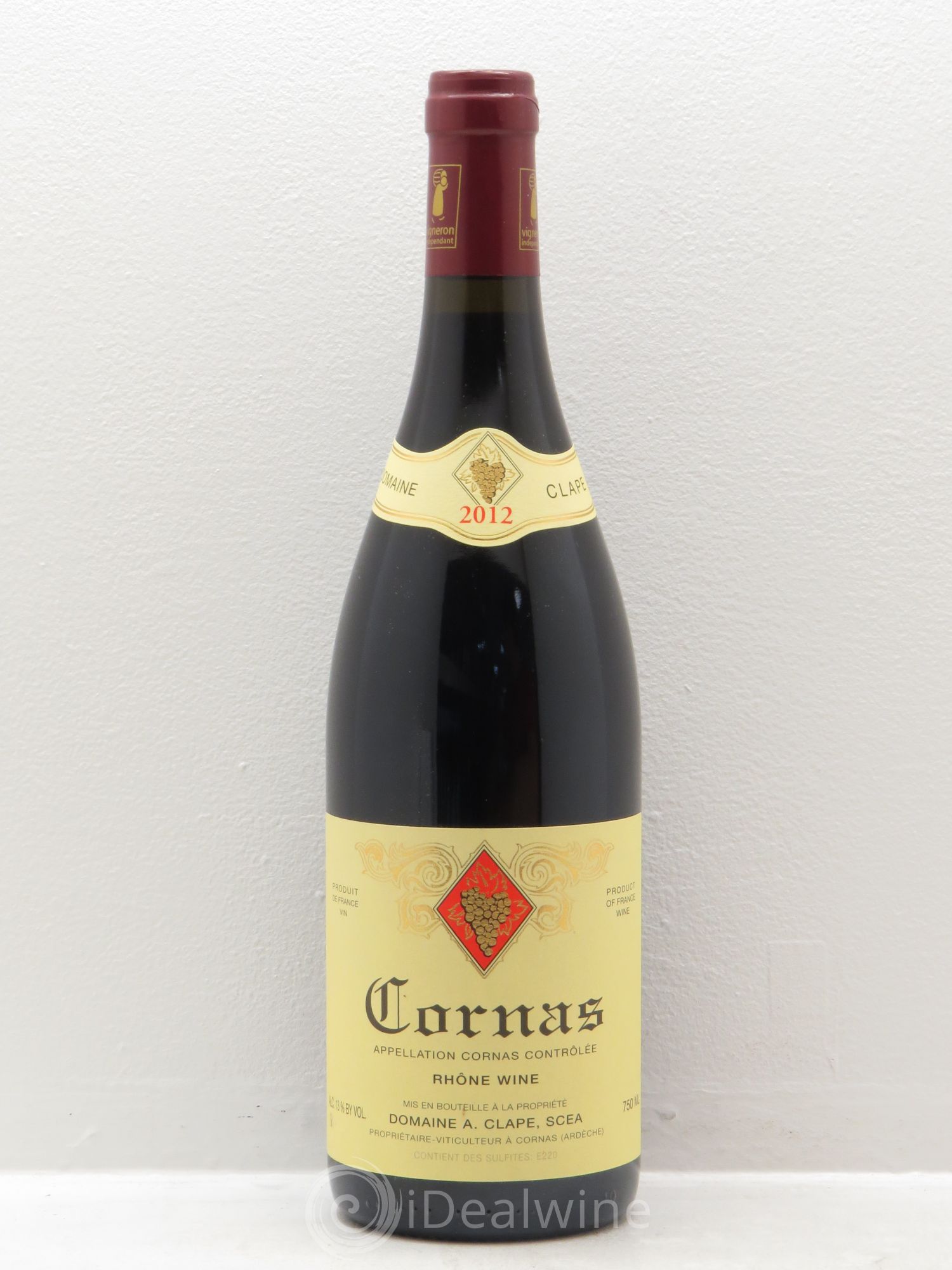 Cornas Auguste Clape 2012 - Lot de 1 bouteille - 0