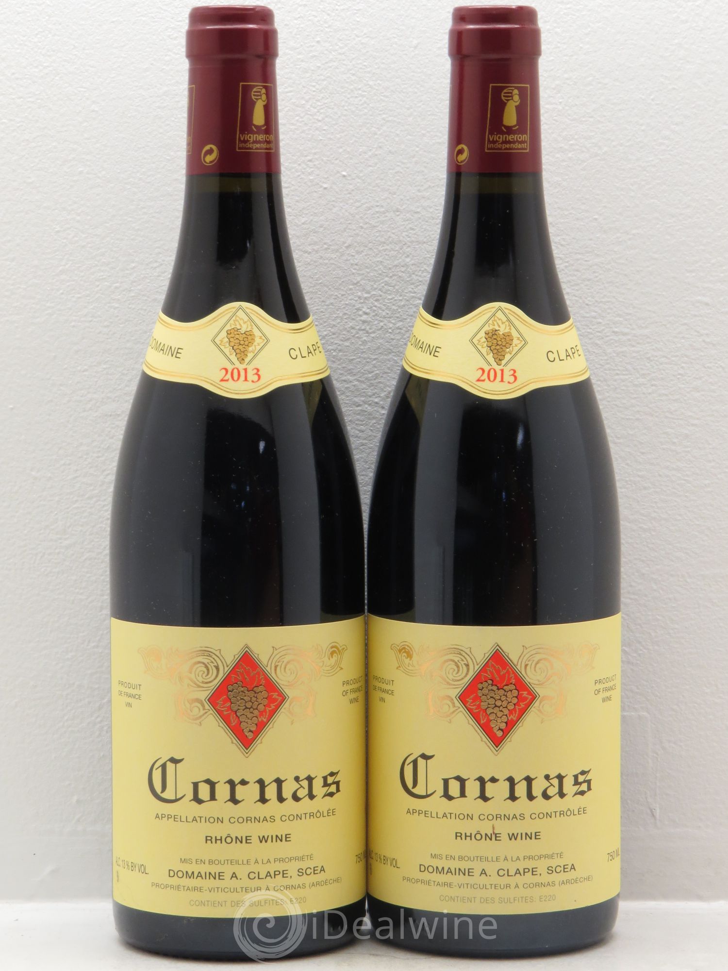 Cornas Auguste Clape 2013 - Lot de 2 bouteilles - 0