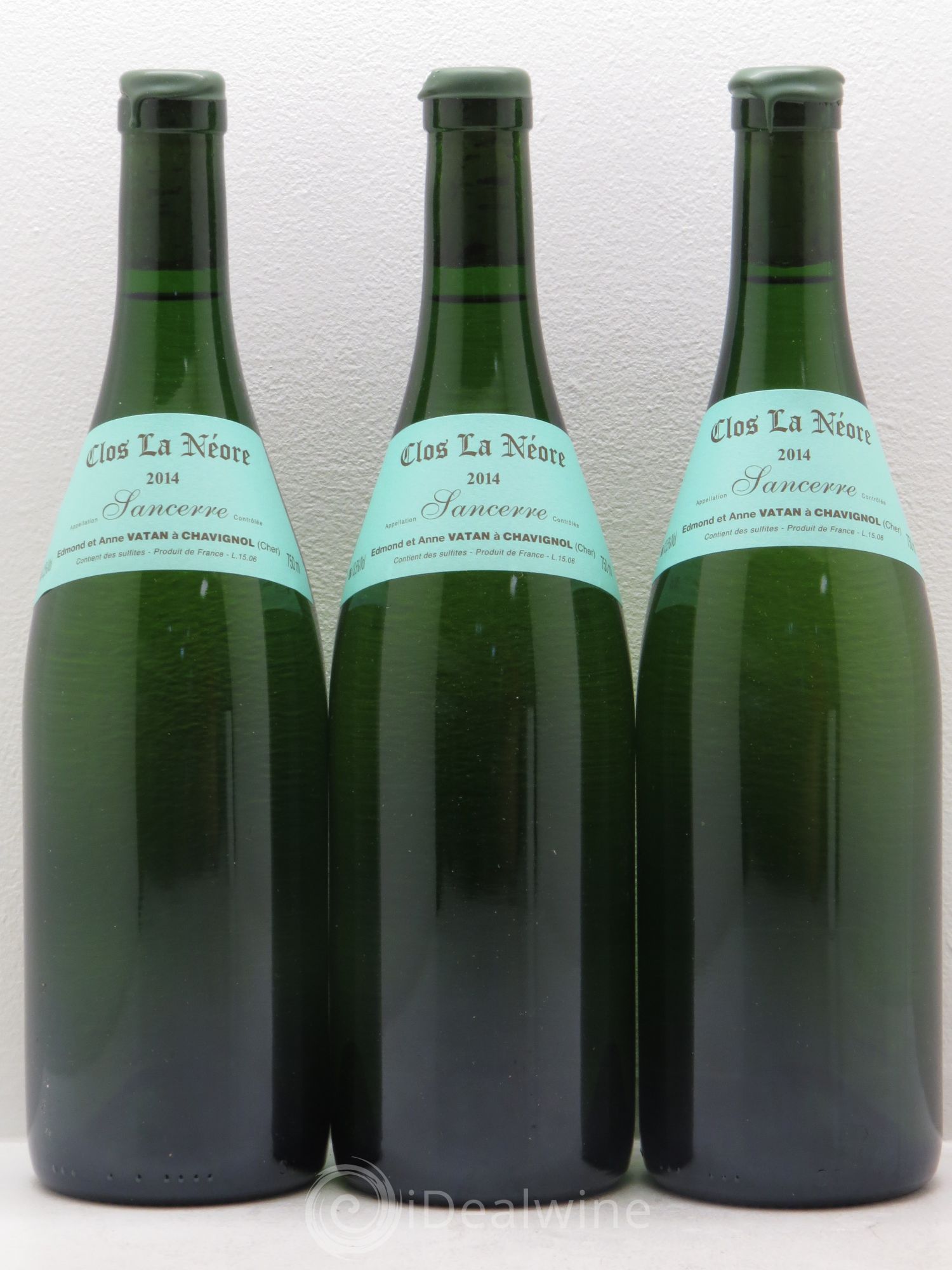 Sancerre Clos la Neore Edmond Vatan 2014 - Lot de 3 bouteilles - 0