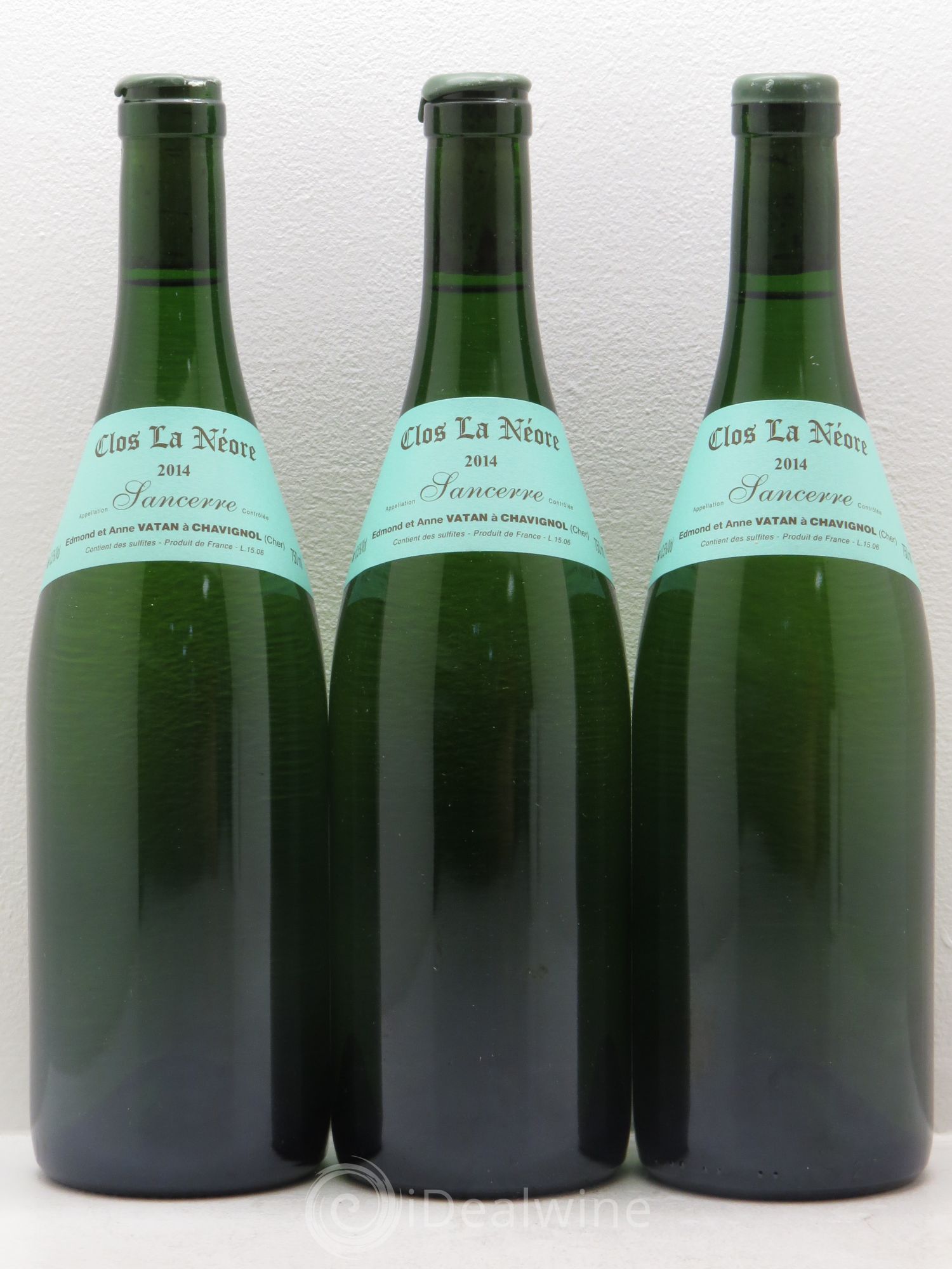 Sancerre Clos la Neore Edmond Vatan 2014 - Lot de 3 bouteilles - 0