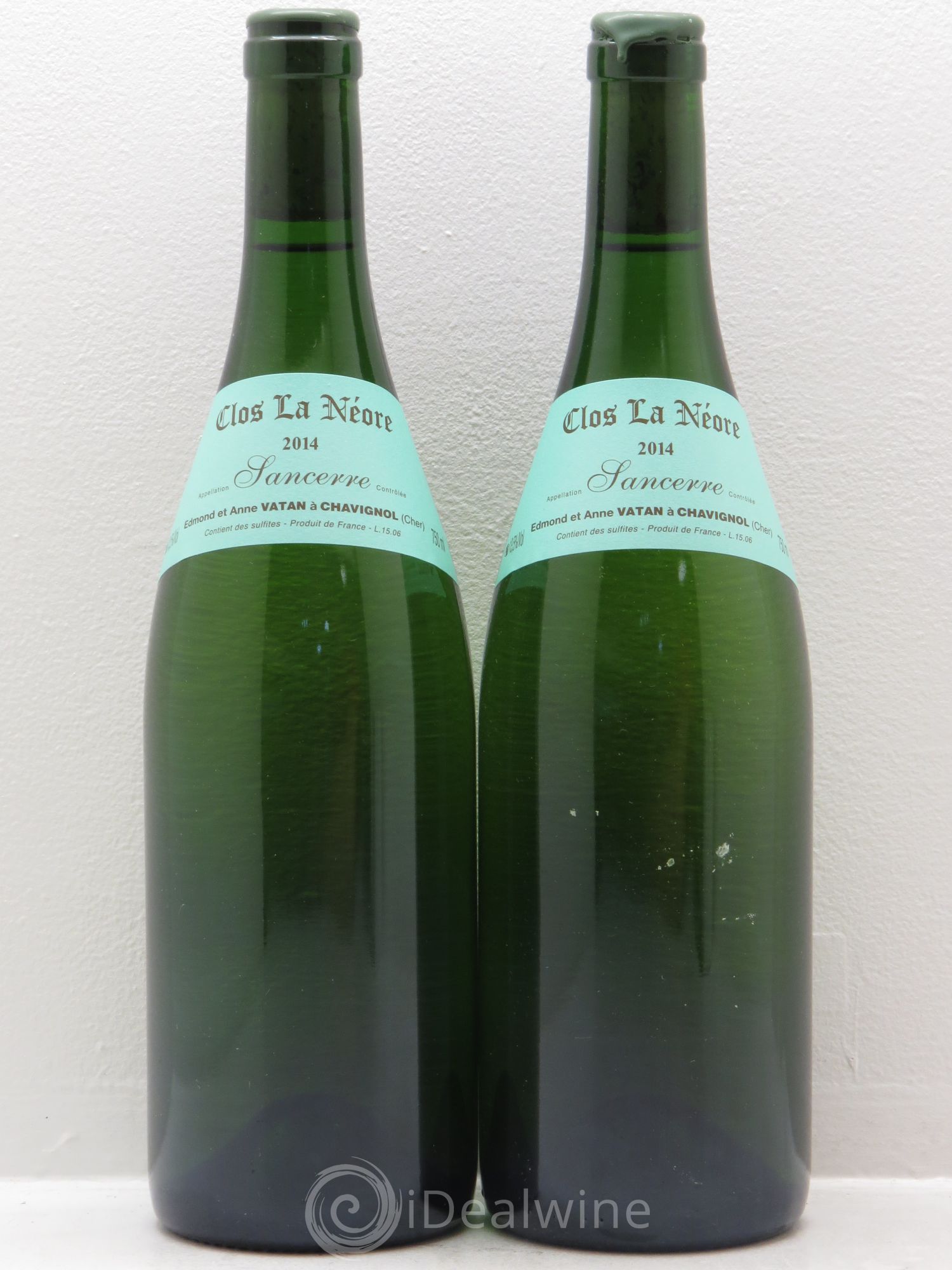 Sancerre Clos la Neore Edmond Vatan 2014 - Lot de 2 bouteilles - 0
