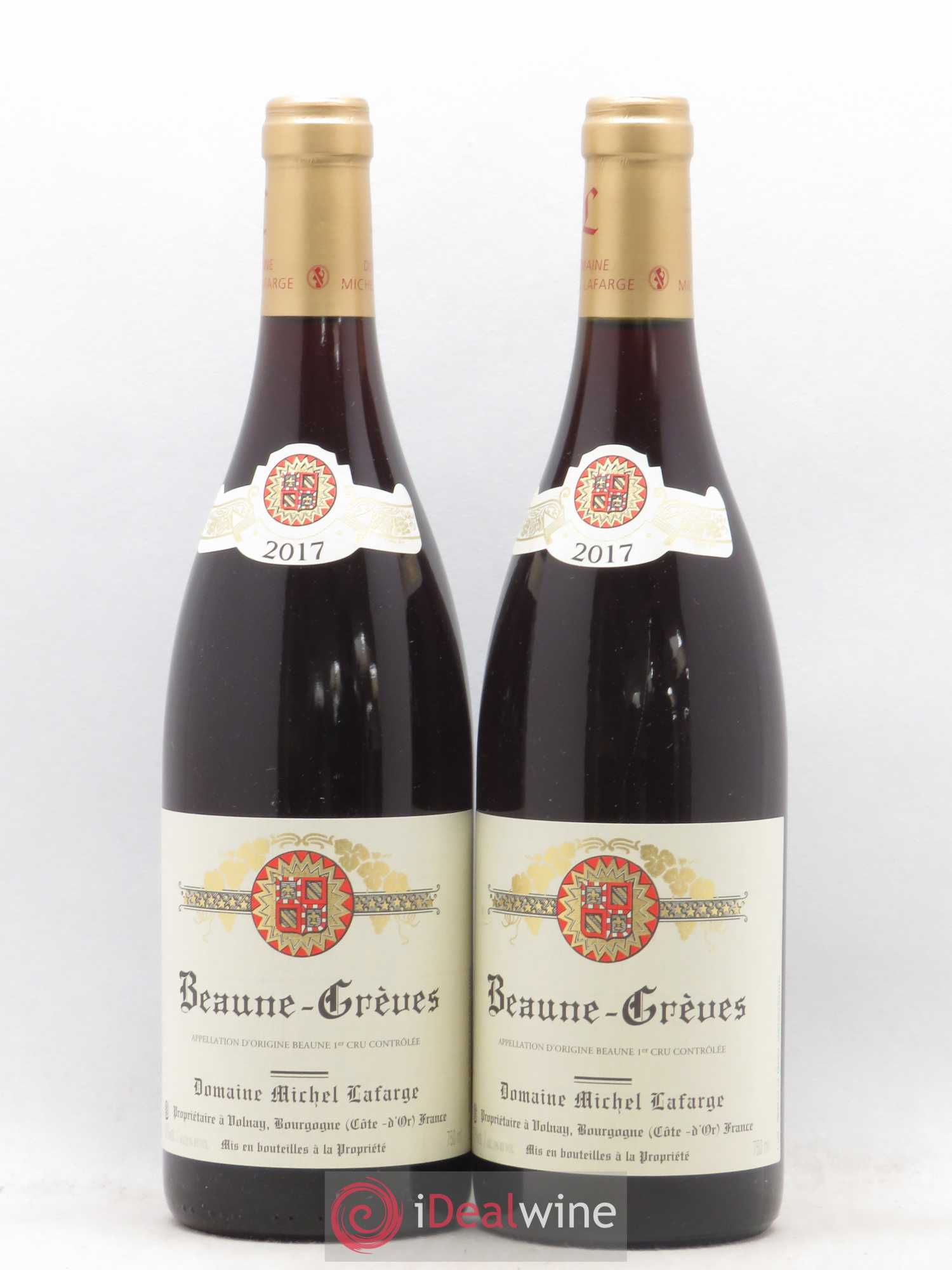 Beaune 1er Cru Grèves Lafarge (Domaine) 2017 - Lot de 2 bouteilles - 0