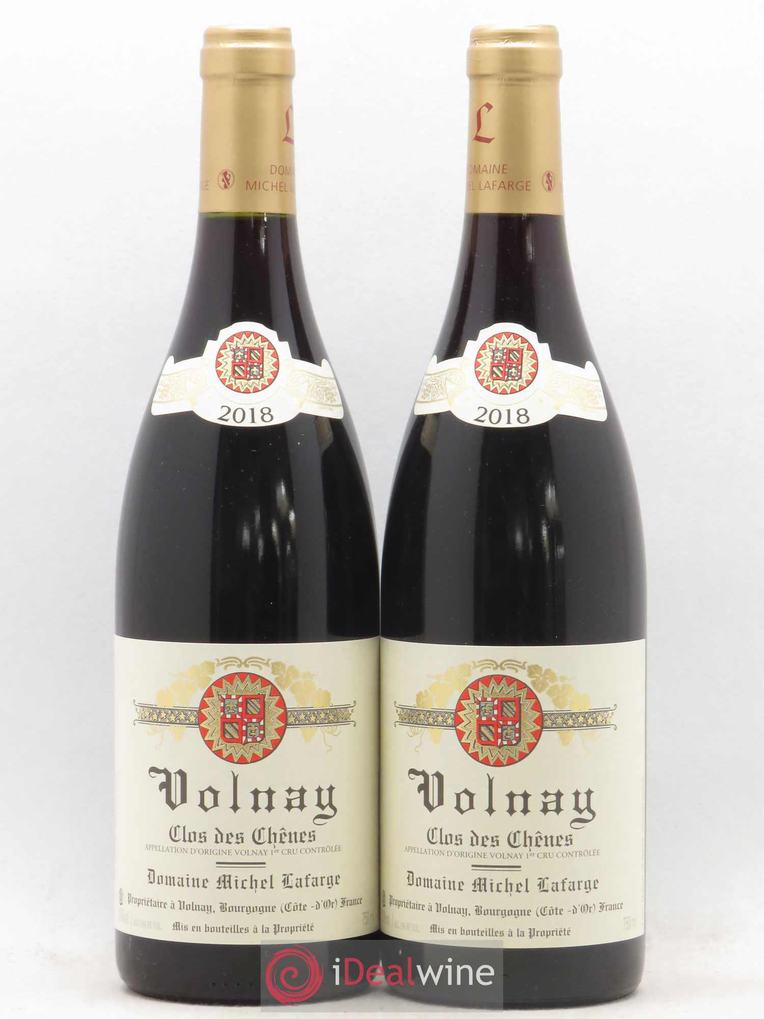 Volnay 1er Cru Clos des Chênes Lafarge (Domaine) 2018 - Lot de 2 bouteilles - 0