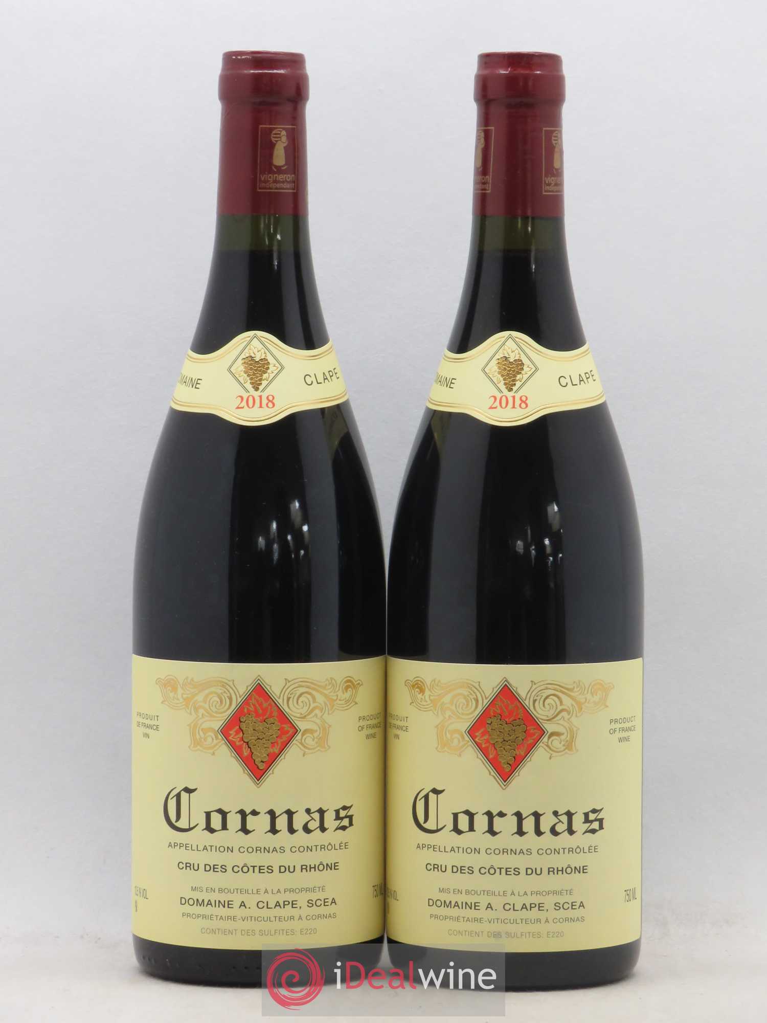 Cornas Auguste Clape 2018 - Lot de 2 bouteilles - 0