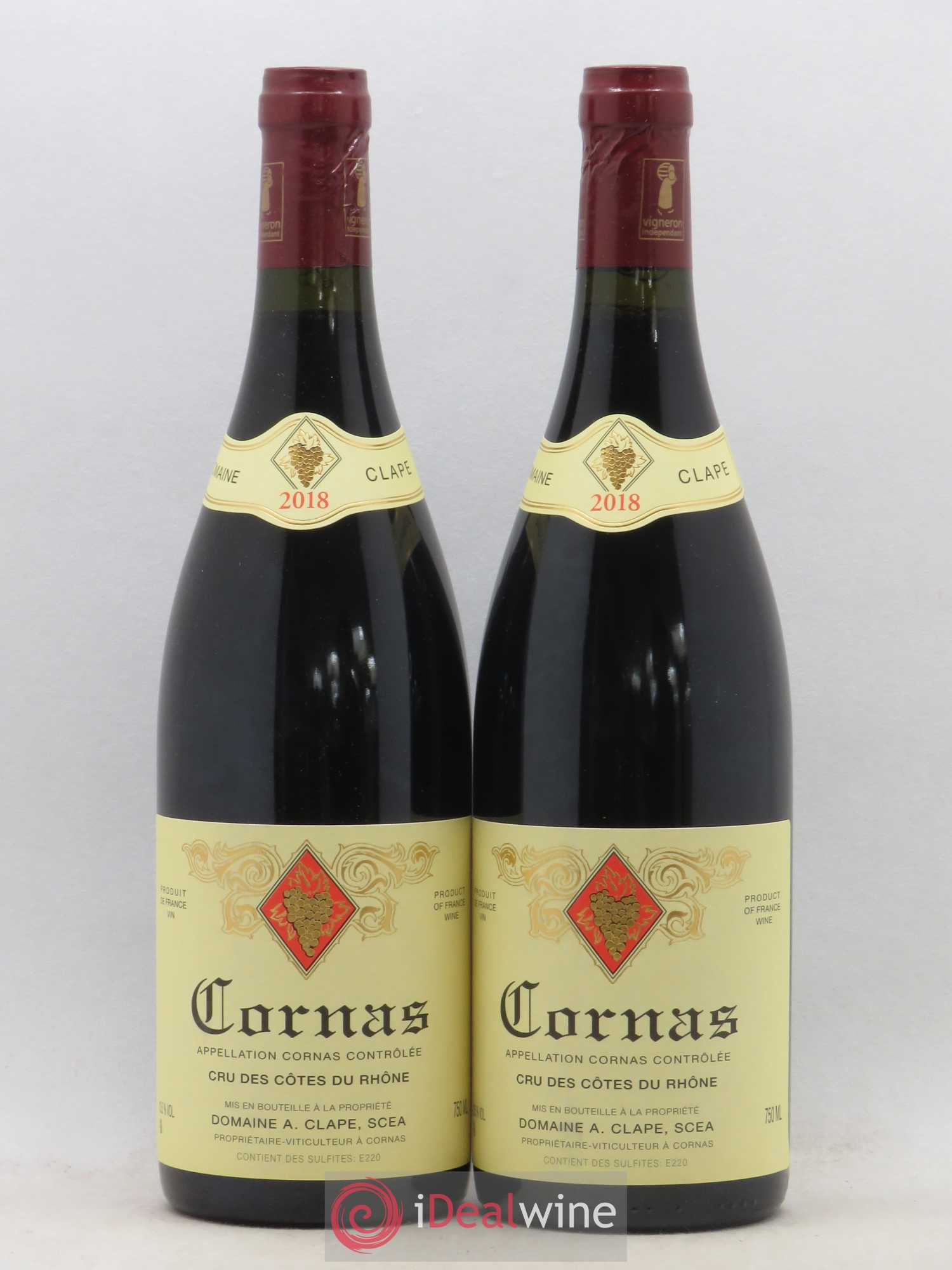 Cornas Auguste Clape 2018 - Lot de 2 bouteilles - 0