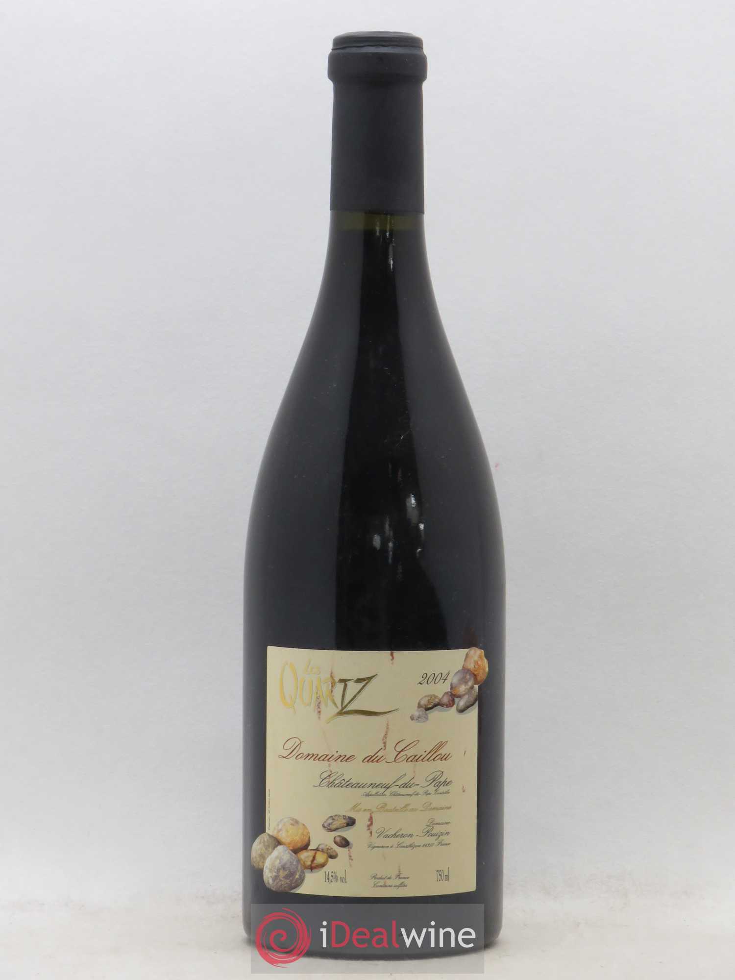 Châteauneuf-du-Pape Les Quartz Clos du Caillou 2004 - Lot de 1 bouteille - 0